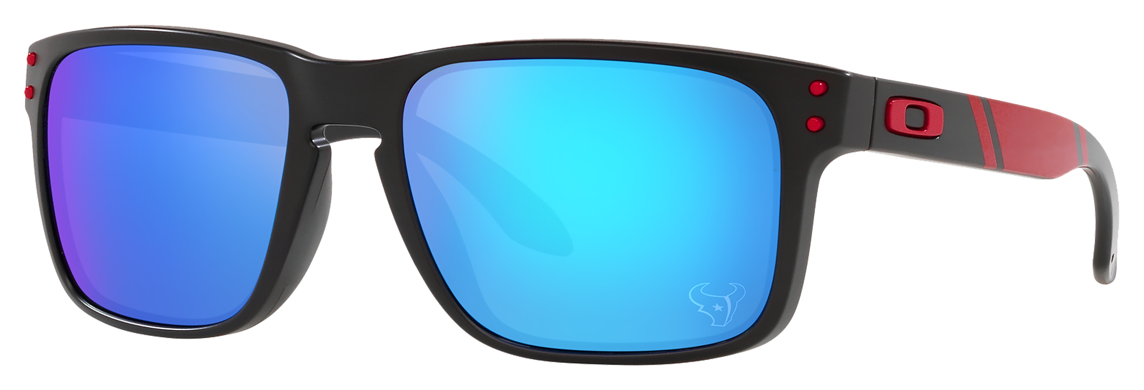 OAKLEY Houston Texans Holbrook OO9102 Prizm Grey Iridium Mirror Sunglasses