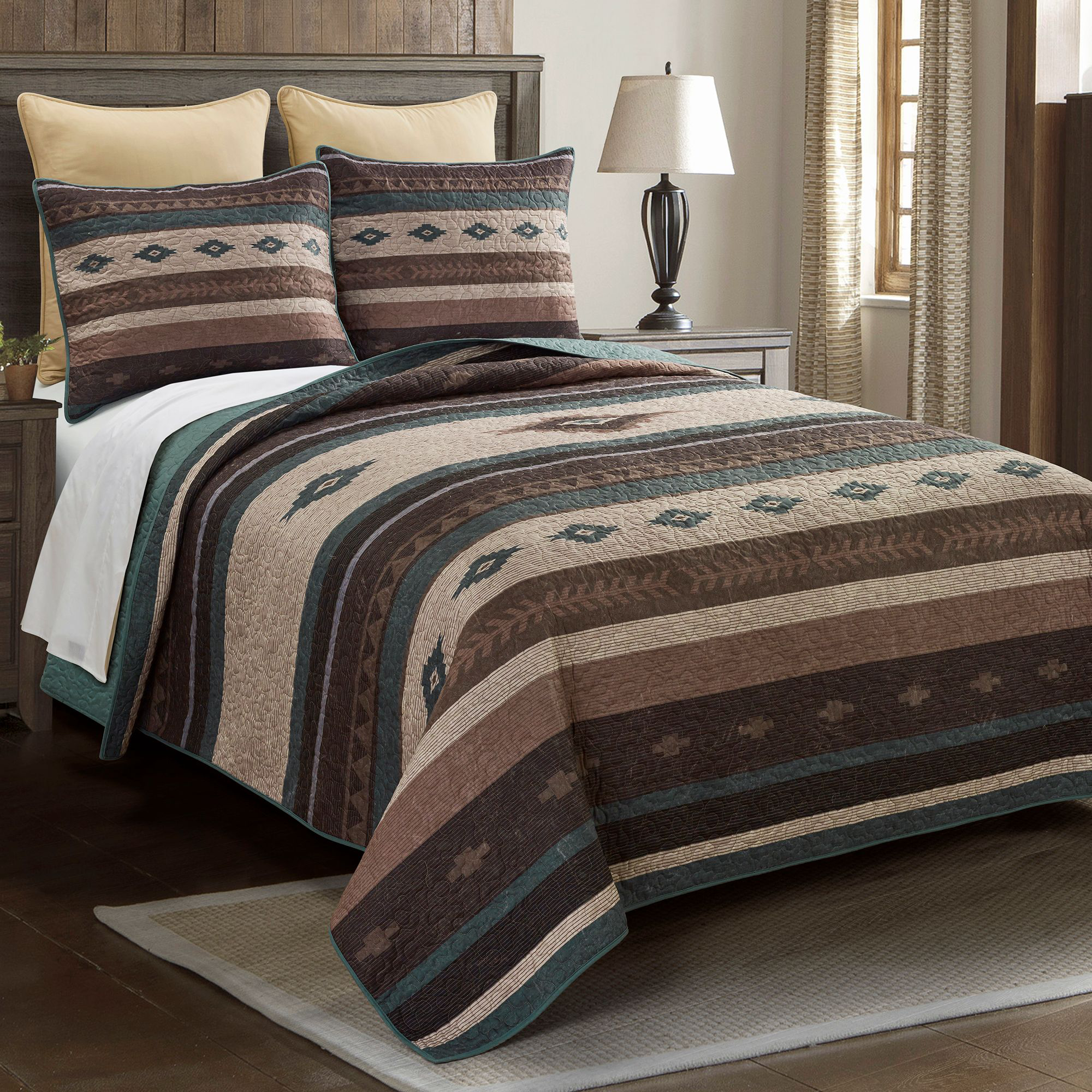 Image of Donna Sharp Sierra Vista Quilt Set - Full/Queen