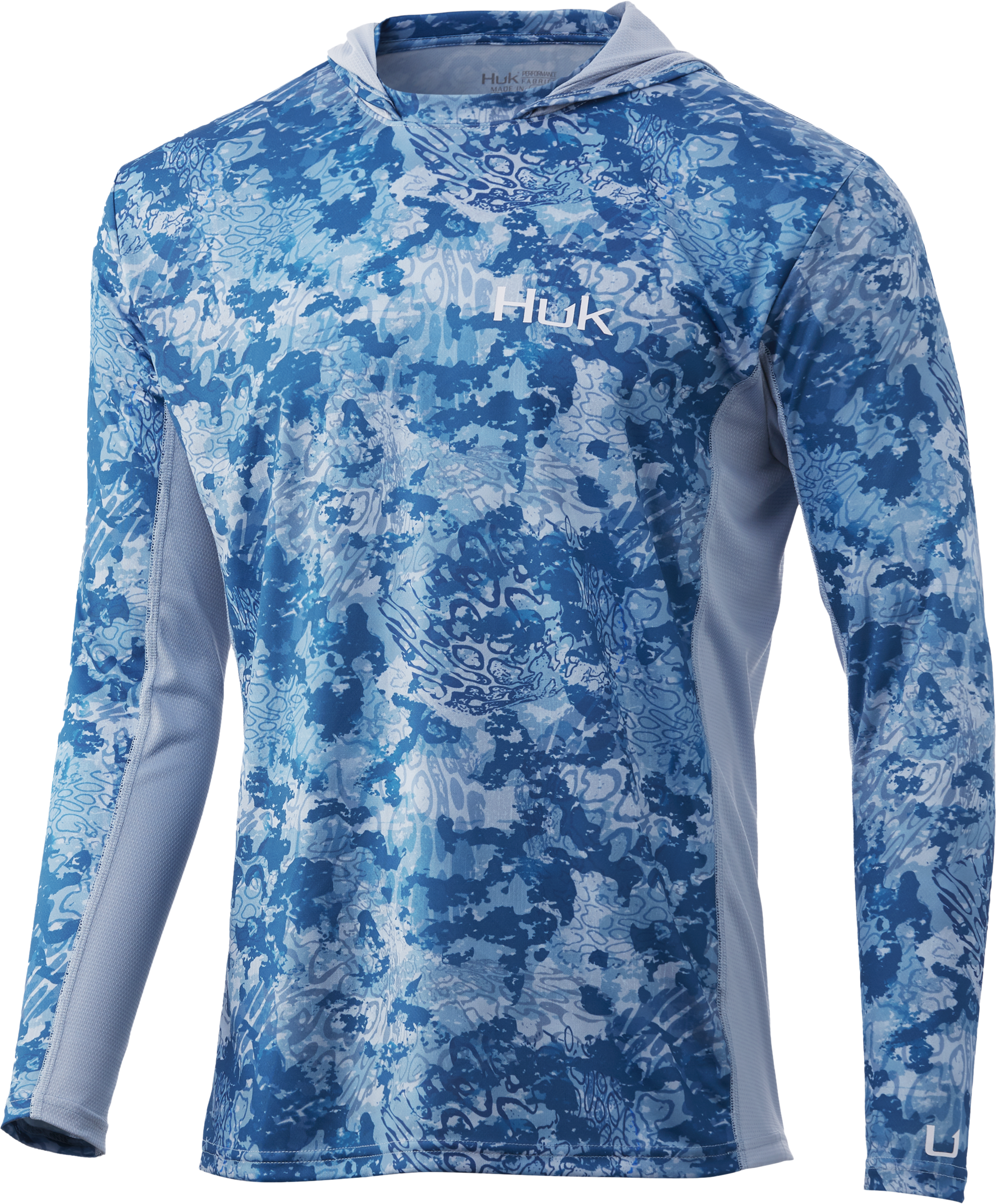 Huk Icon X Tide Change Long-Sleeve Hoodie for Men - Exuma - S product image