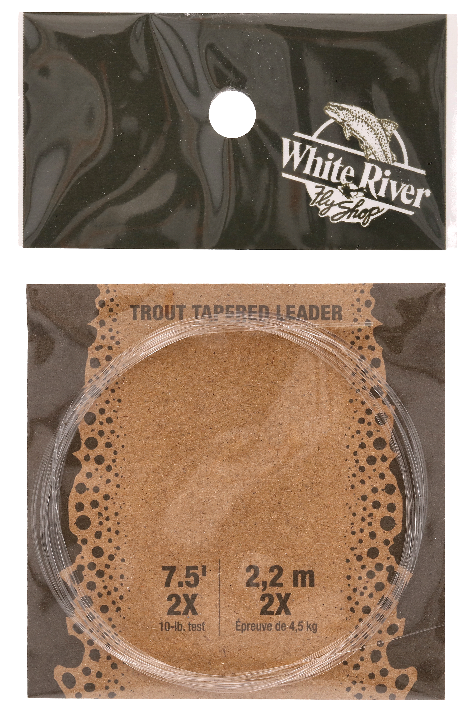 Cabela’s Trout Leader - Cabelas - White RIVER - Leaders, Tippets 