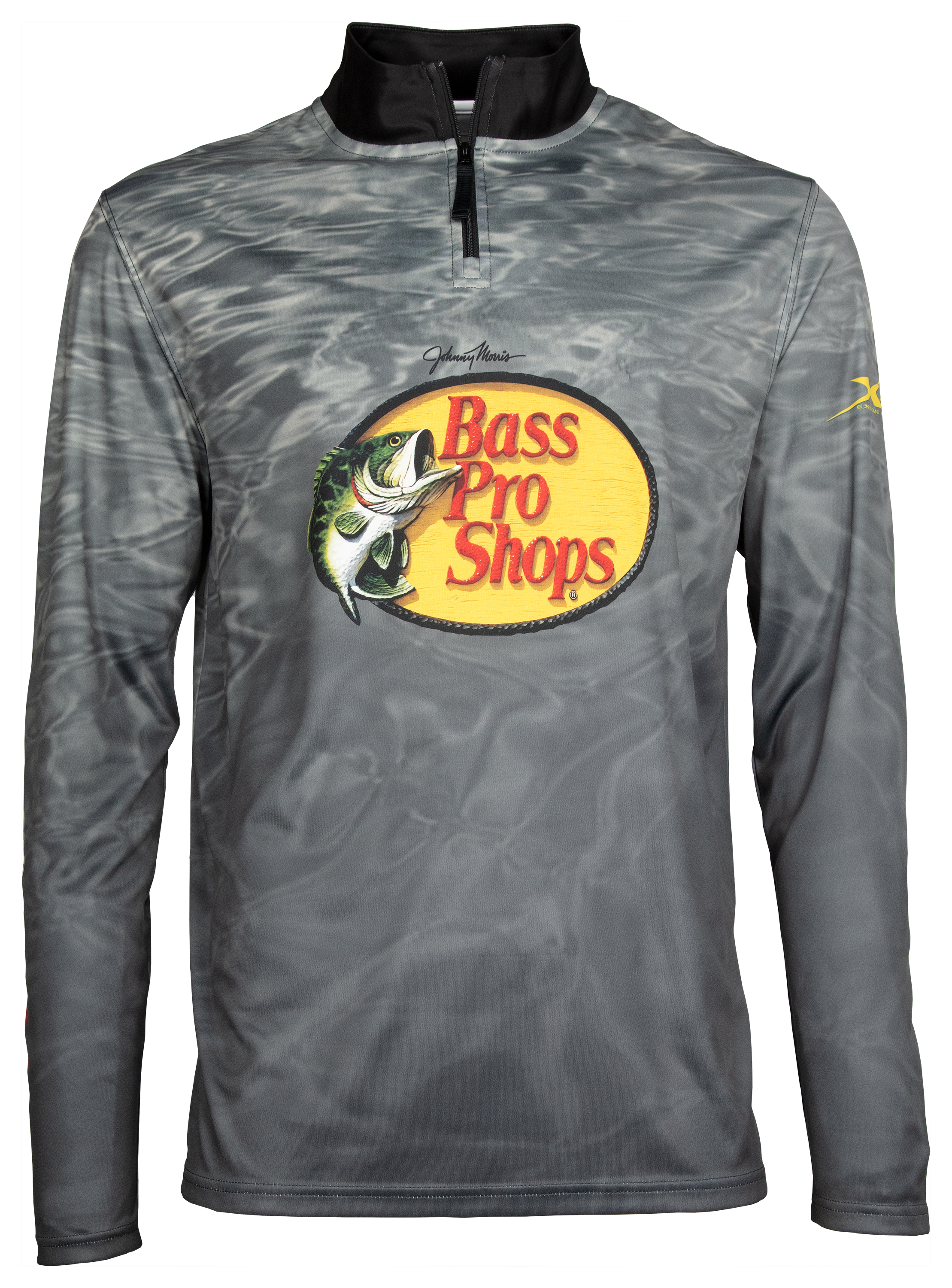 Bass Pro Shops Signature Series Long-Sleeve Performance Shirt for Men - Charcoal - L