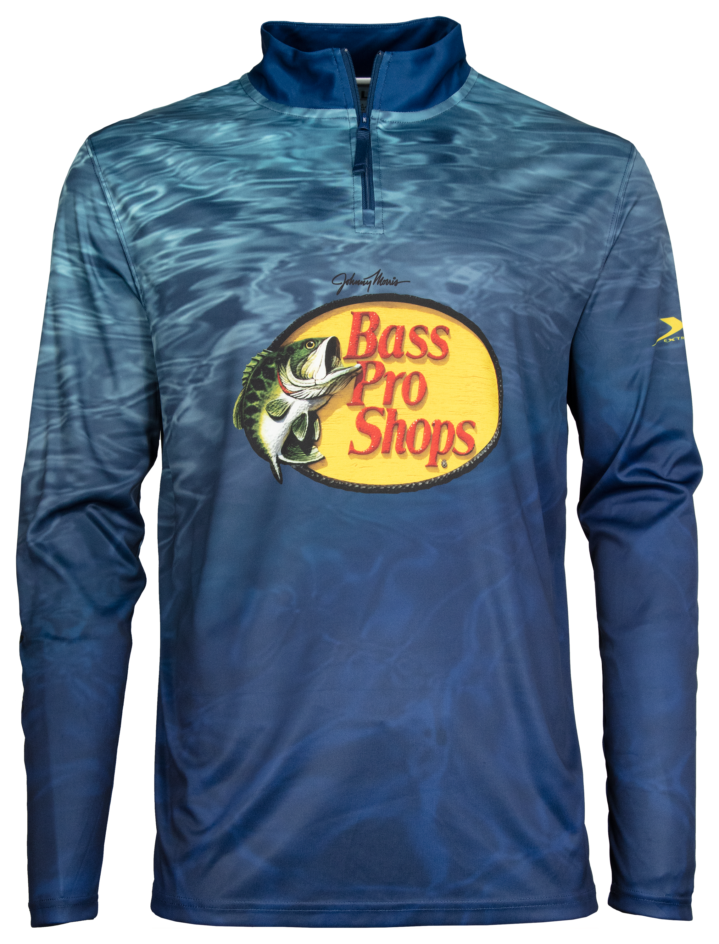 Skiff Life Large Mouth Bass Fishing Shirts for Men - Long Sleeve, 50 UPF  Moisture Wick Bass Pro Shop Big Mouth Largemouth