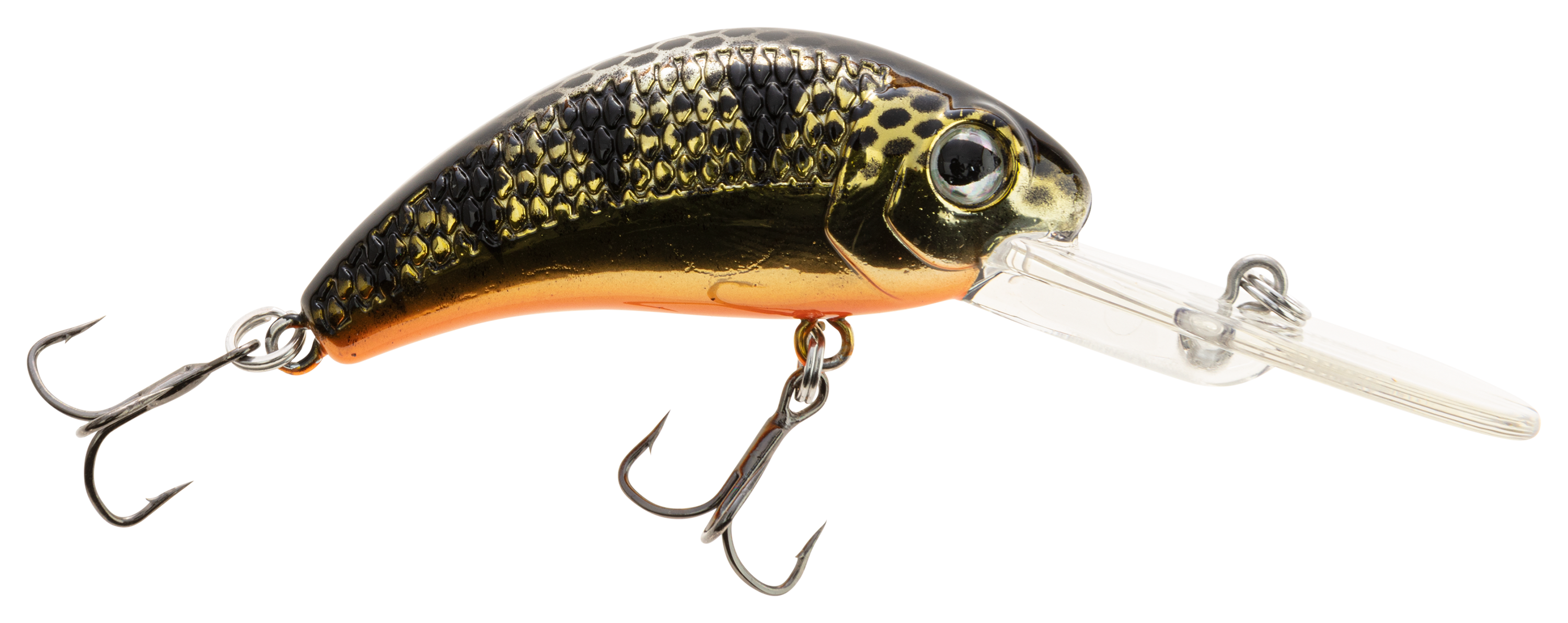 Walleye Nation Boogie Shad Crankbait - 2 - 1/4 oz. - Golden Ticket