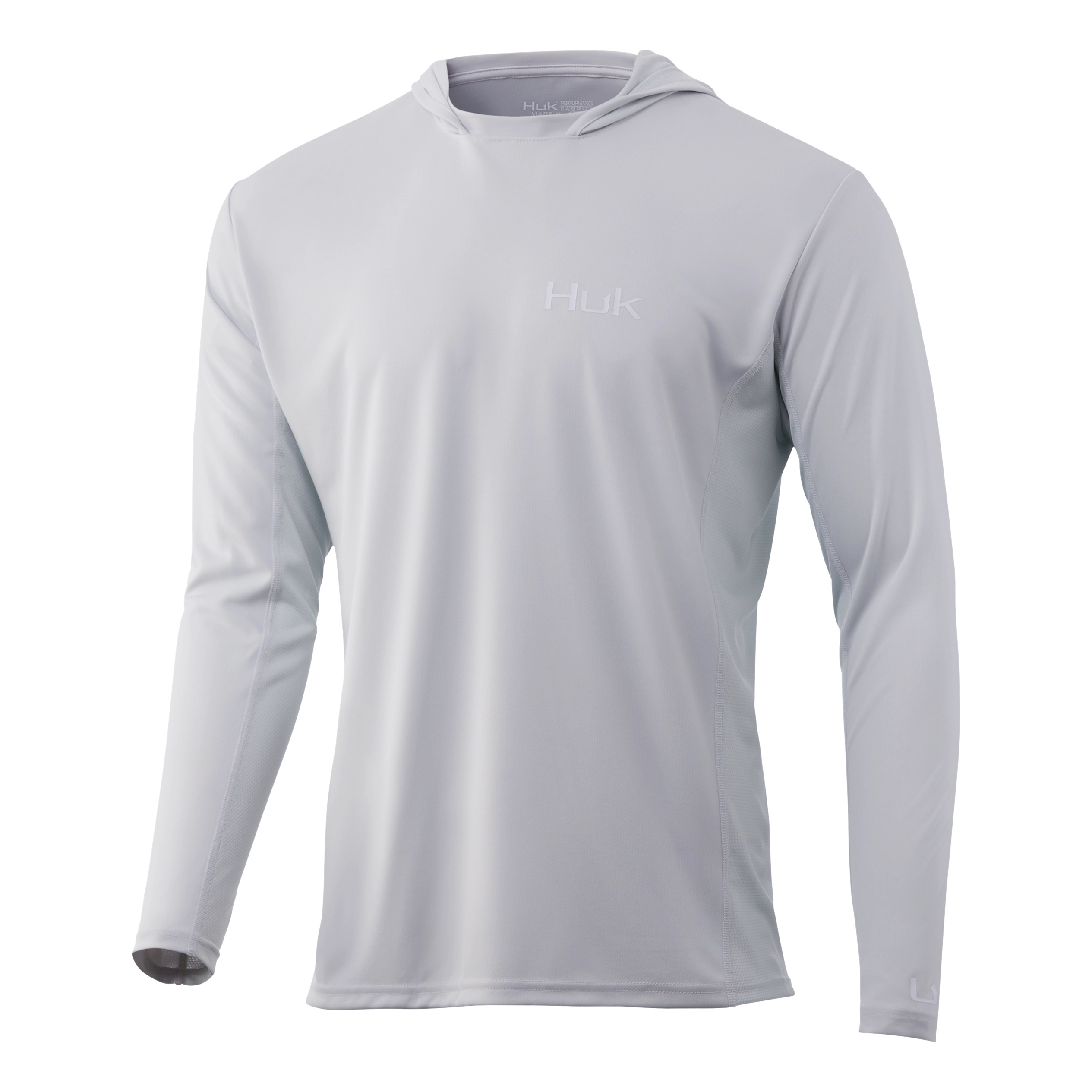 Huk Icon X Long-Sleeve Hoodie for Men - Oyster - L product image