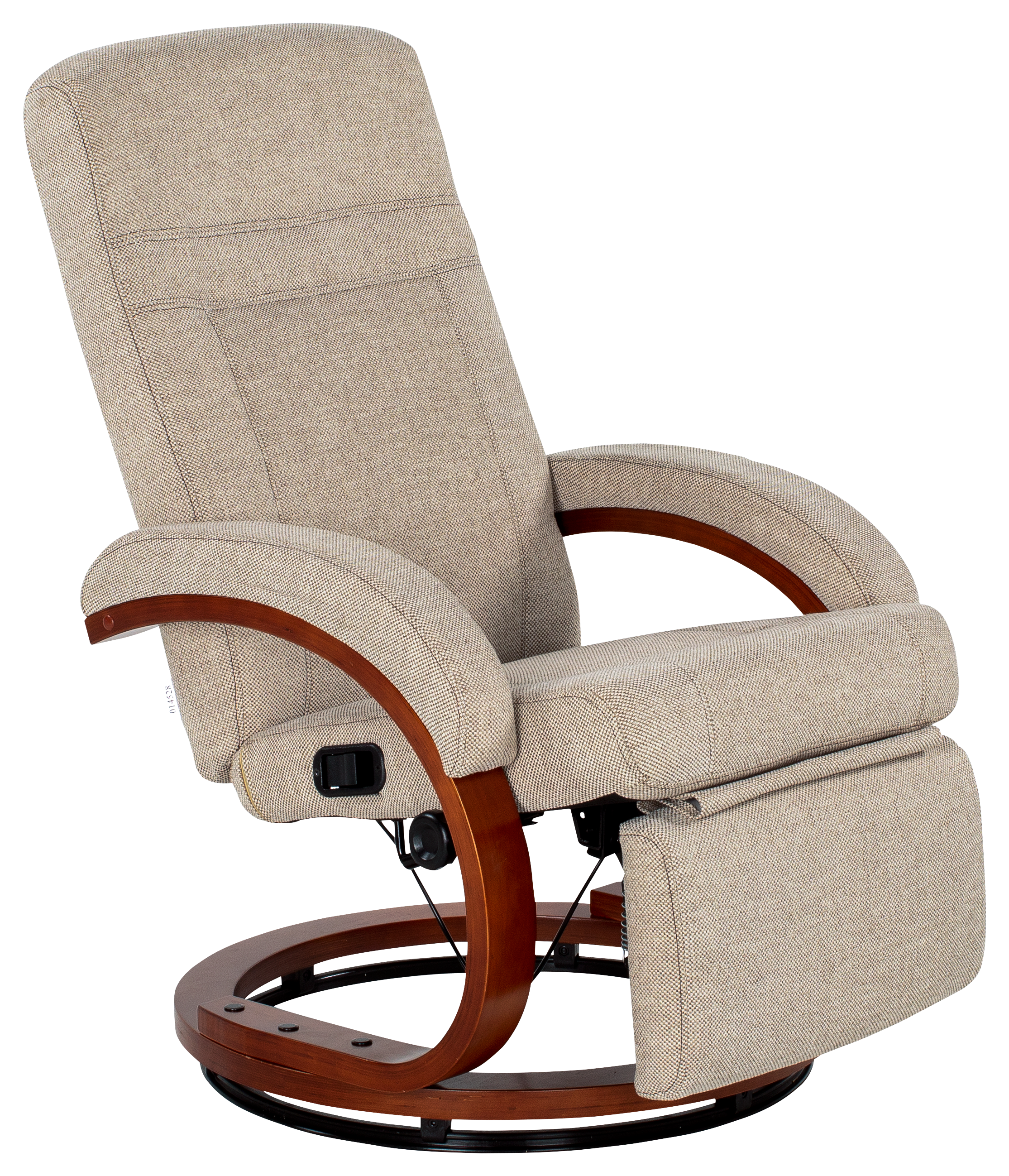Thomas Payne Norlina RV Furniture Collection Euro Chair Recliner with Footrest