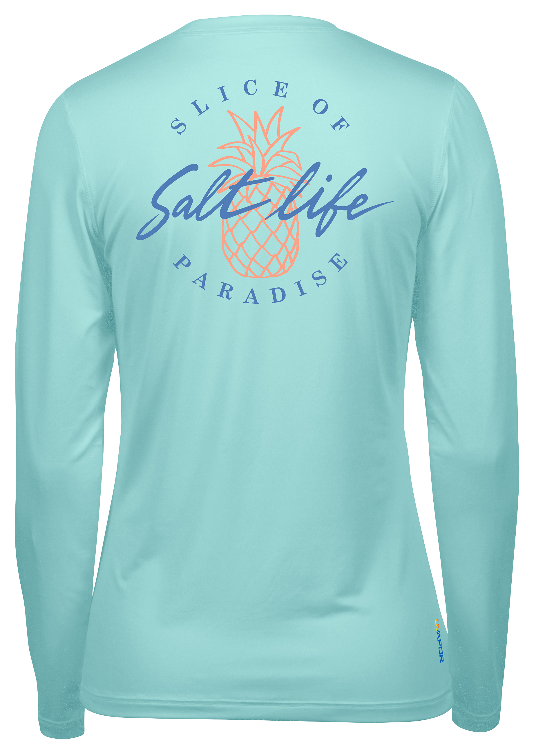 Salt Life Slice of Paradise SLX Long-Sleeve T-Shirt for Ladies - Light Aruba Heather - L product image