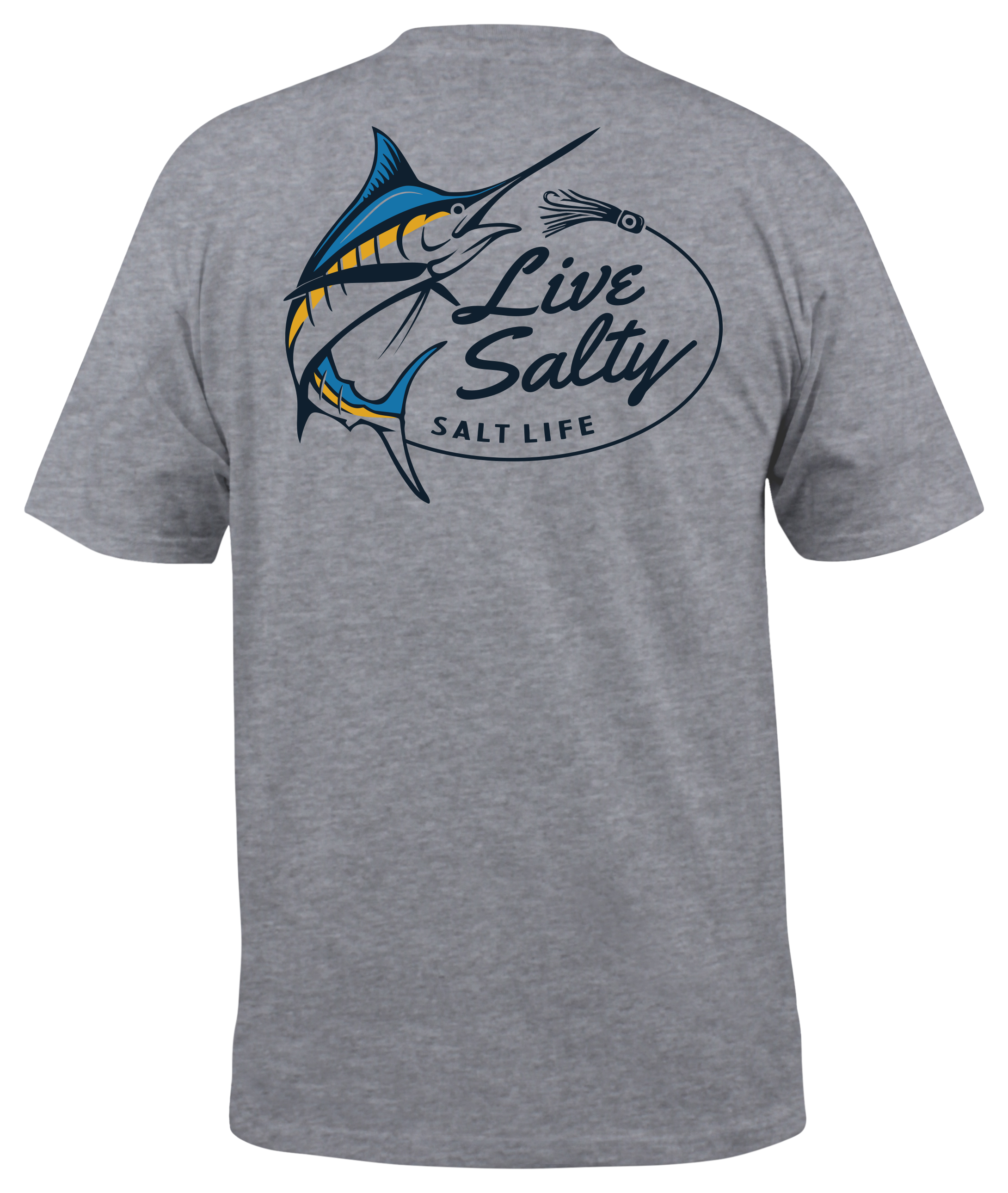 Salt Life Salty Marlin Short-Sleeve Shirt for Men