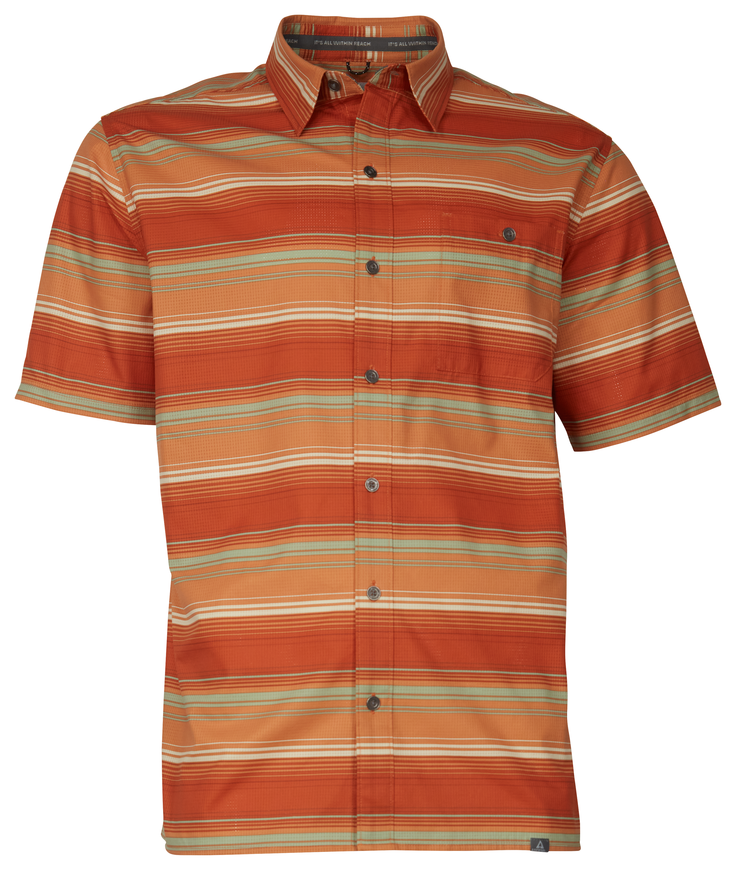 Ascend Bradley Woven Short-Sleeve Shirt for Men - Pheasant Stripe - M product image