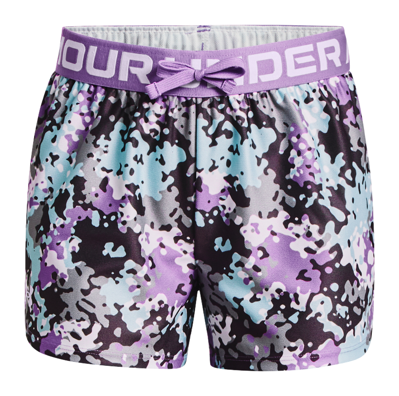 Under Armour Under Armour Girls' UA Play Up Twist Shorts - Vivid Lilac $ 22