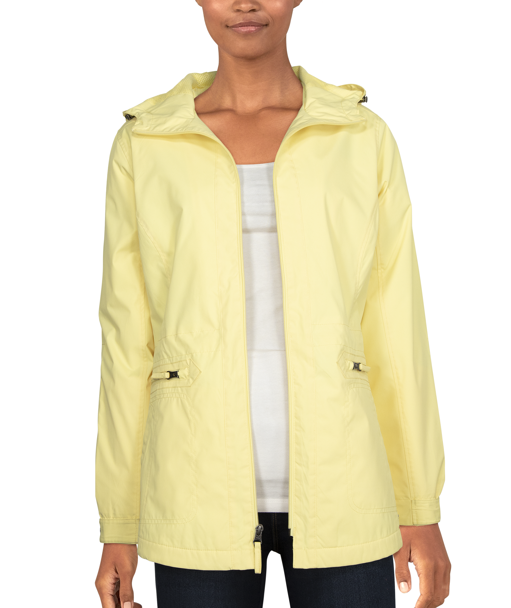 Natural Reflections Essential Coated Jacket for Ladies - Lemon Meringue - L product image
