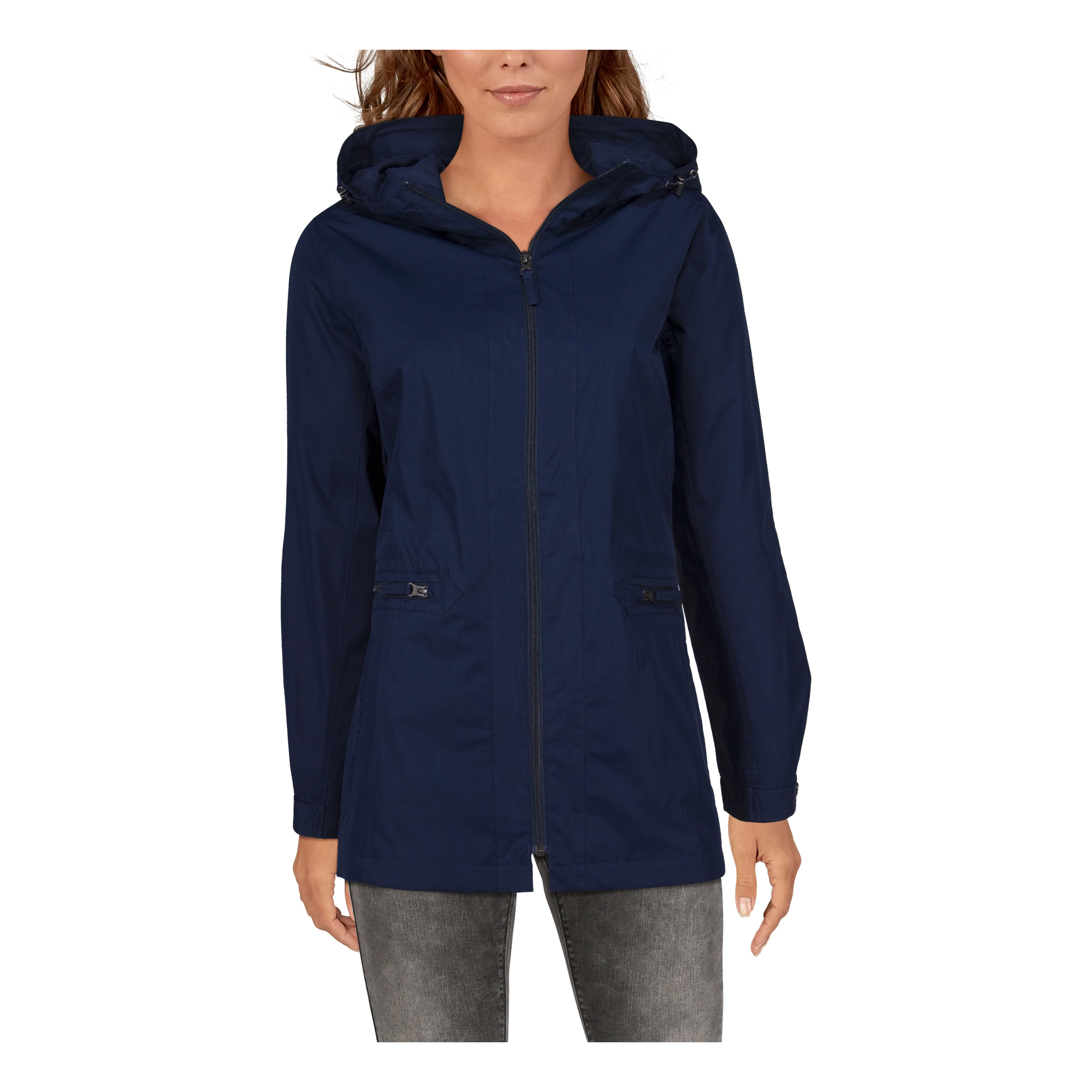 Natural Reflections Essential Coated Jacket for Ladies - Black Iris - L product image