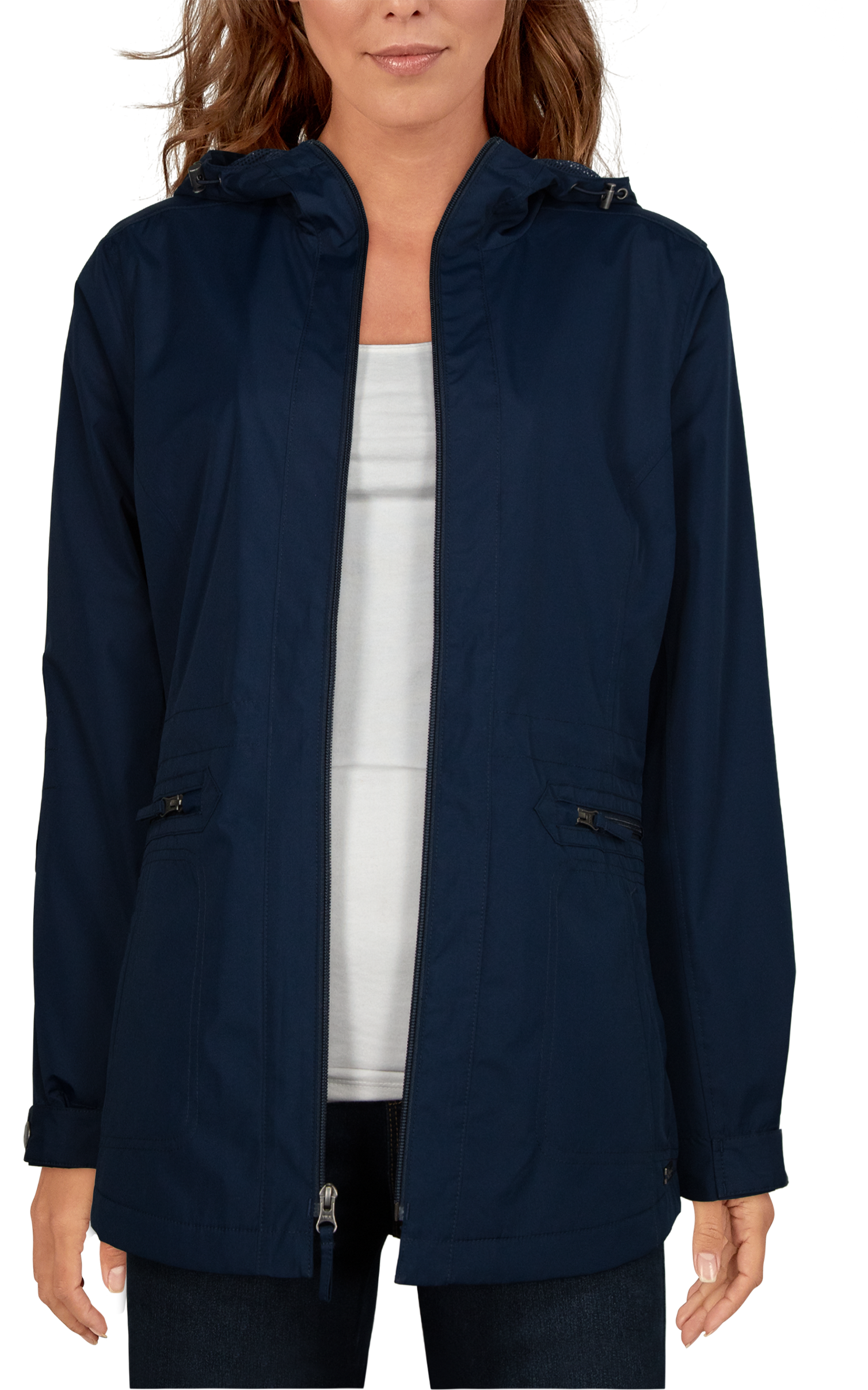 Natural Reflections Essential Coated Jacket for Ladies - Black Iris - 1X product image