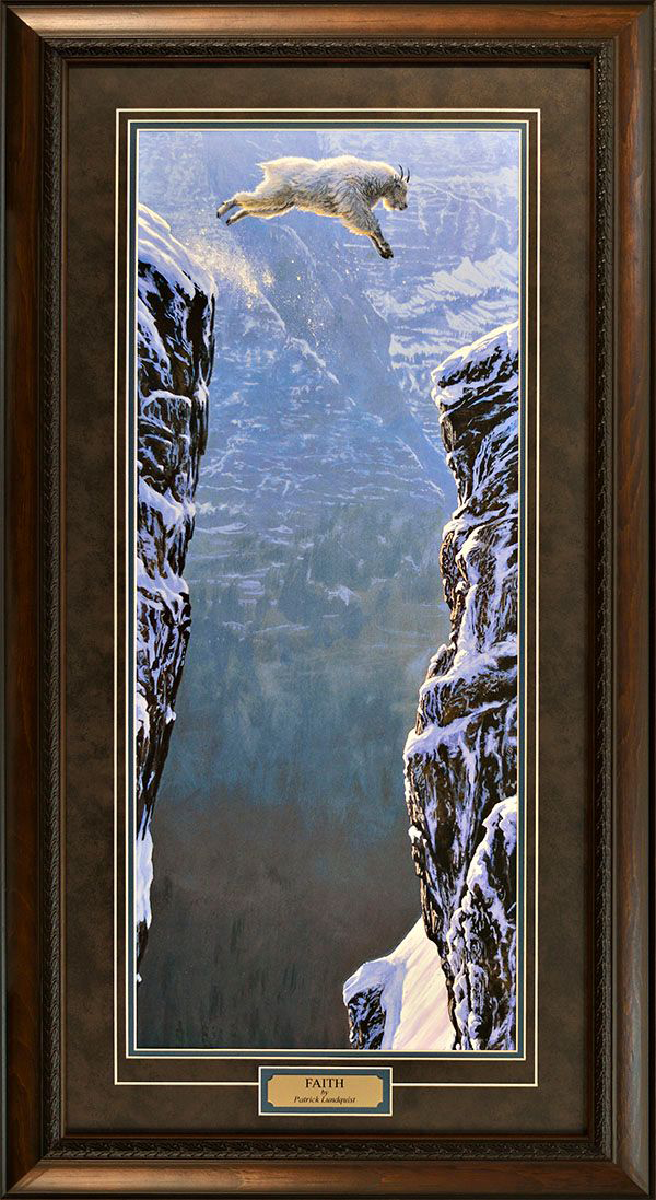 Image of "Rocky Mountain Publishing Faith Fine Art Print by Patrick Lundquist - 22"" x 41"" x 2"""