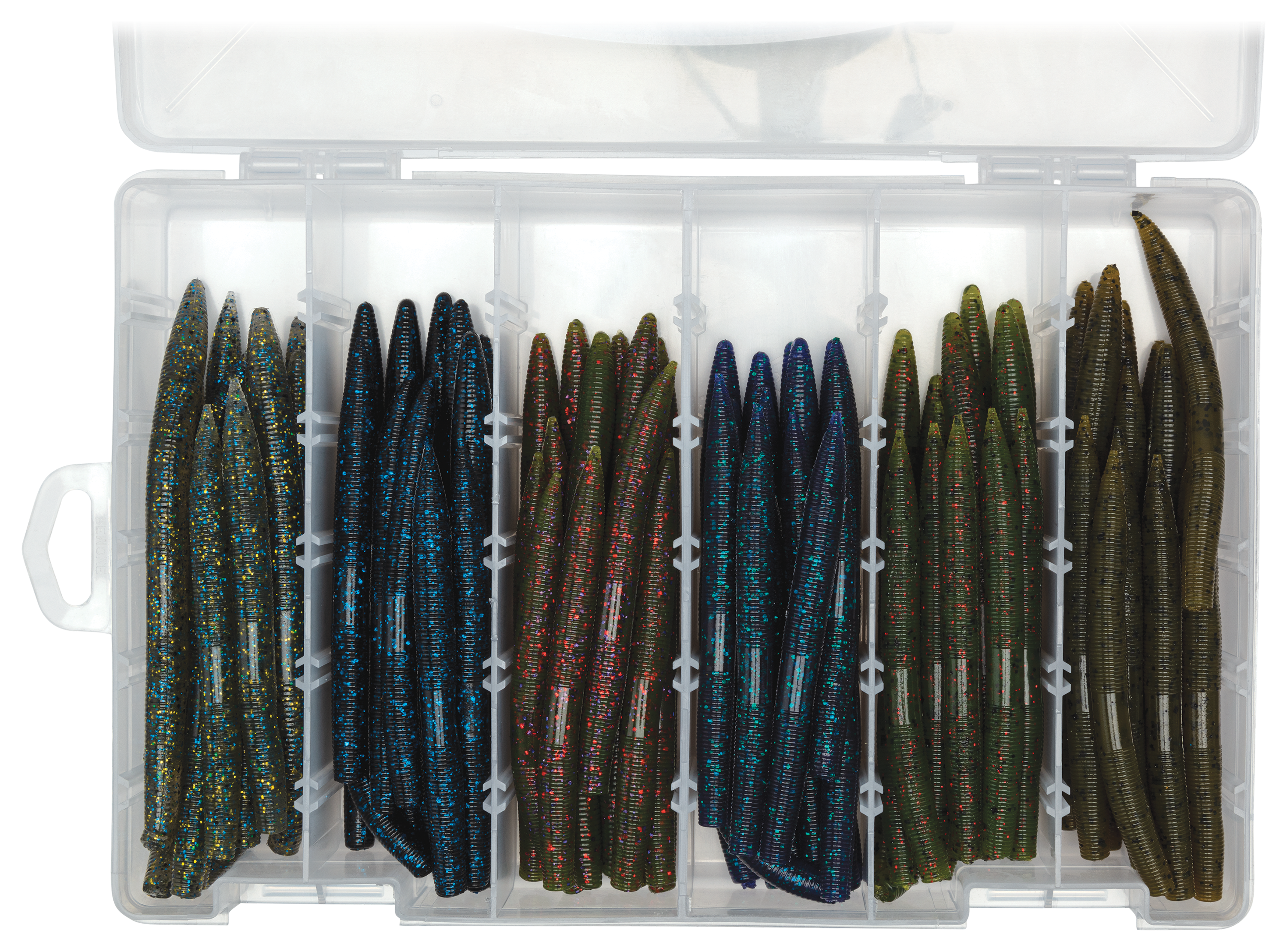 Bass Pro Shops 84-Piece Stik-O Worm Kit