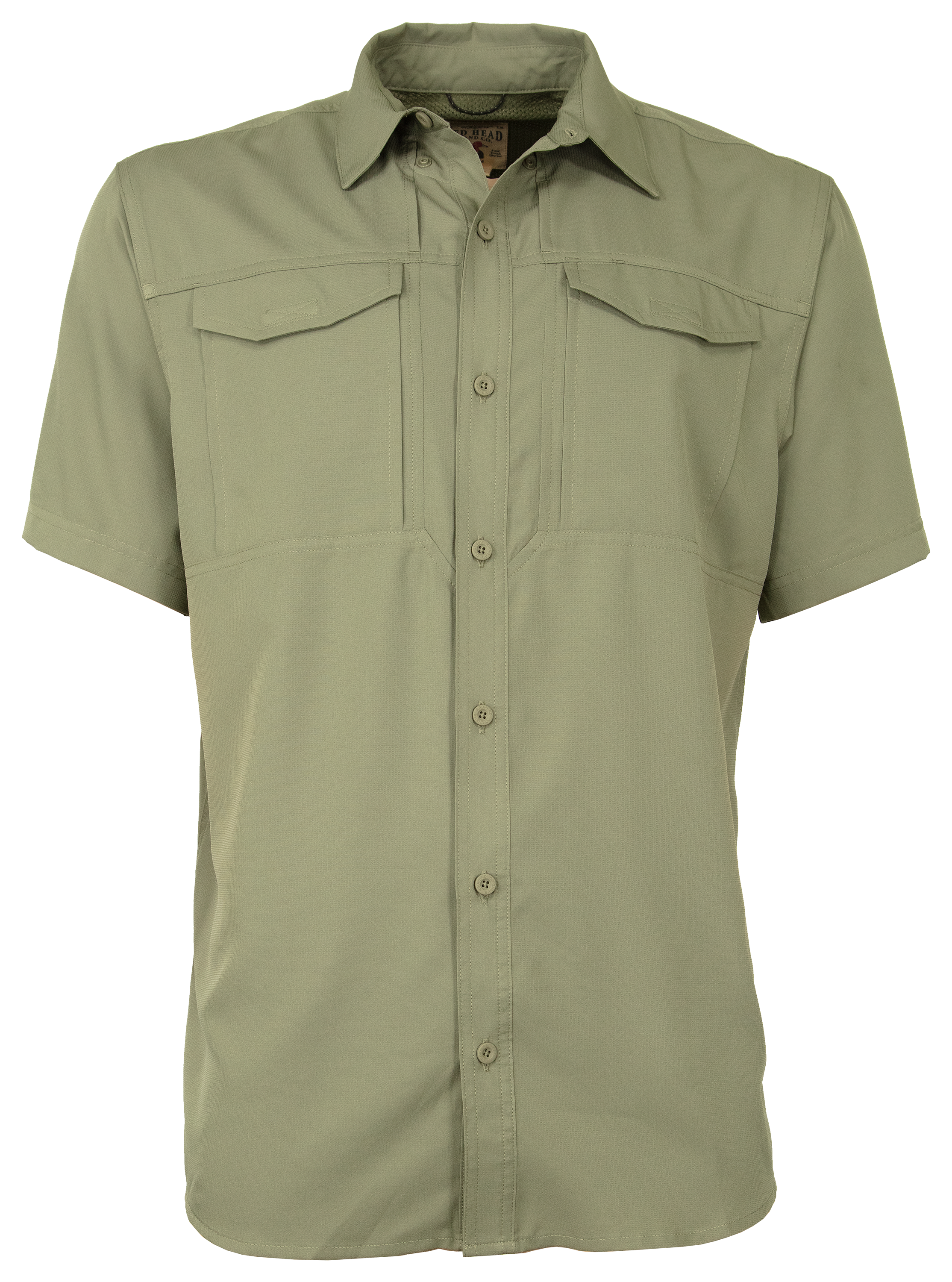 RedHead Vented Recycled Short-Sleeve Trail Shirt for Men - Green - LT product image