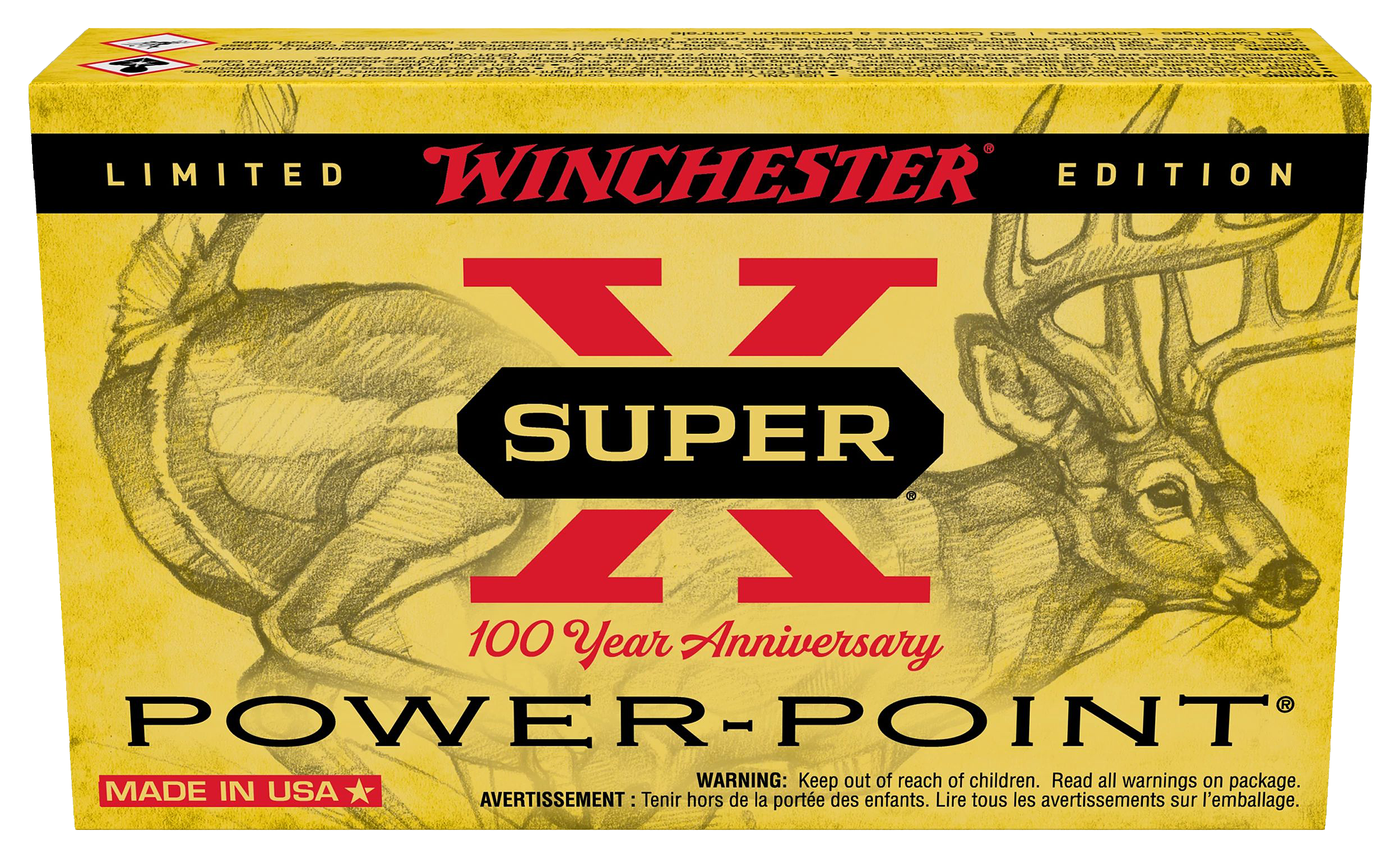 Winchester Super-X Power-Point Centerfire Rifle 100-Year Anniversary Limited Edition Ammo - .270 Winchester