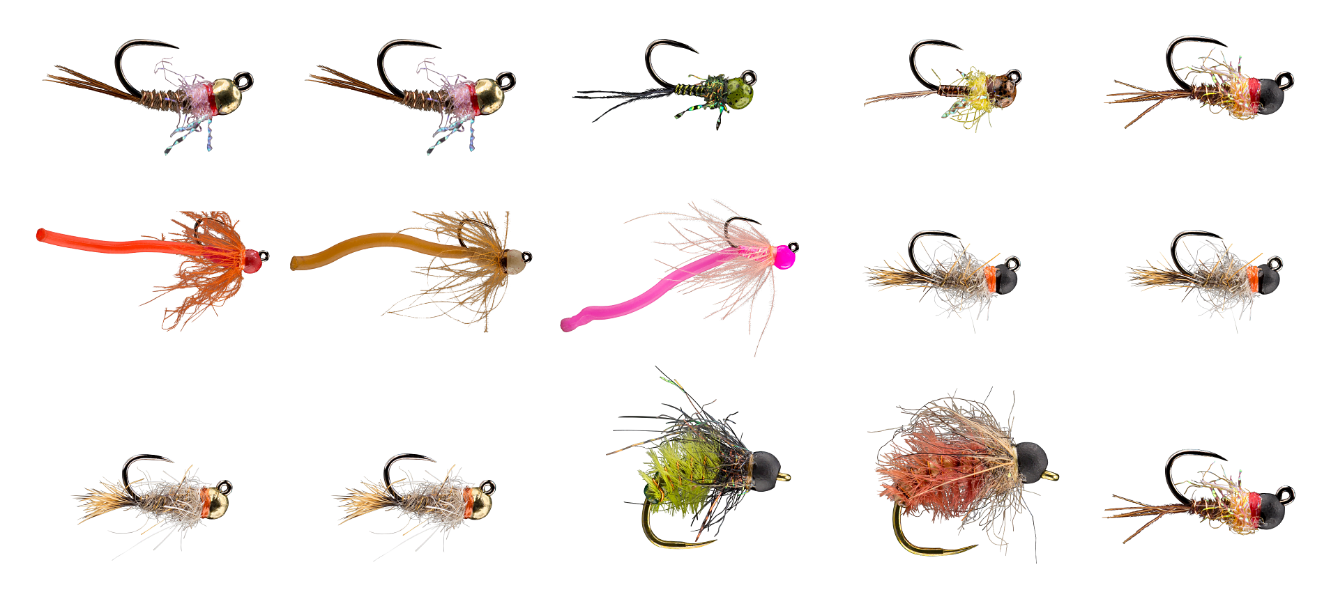 RIO Signature Euro Nymph Fly Assortment