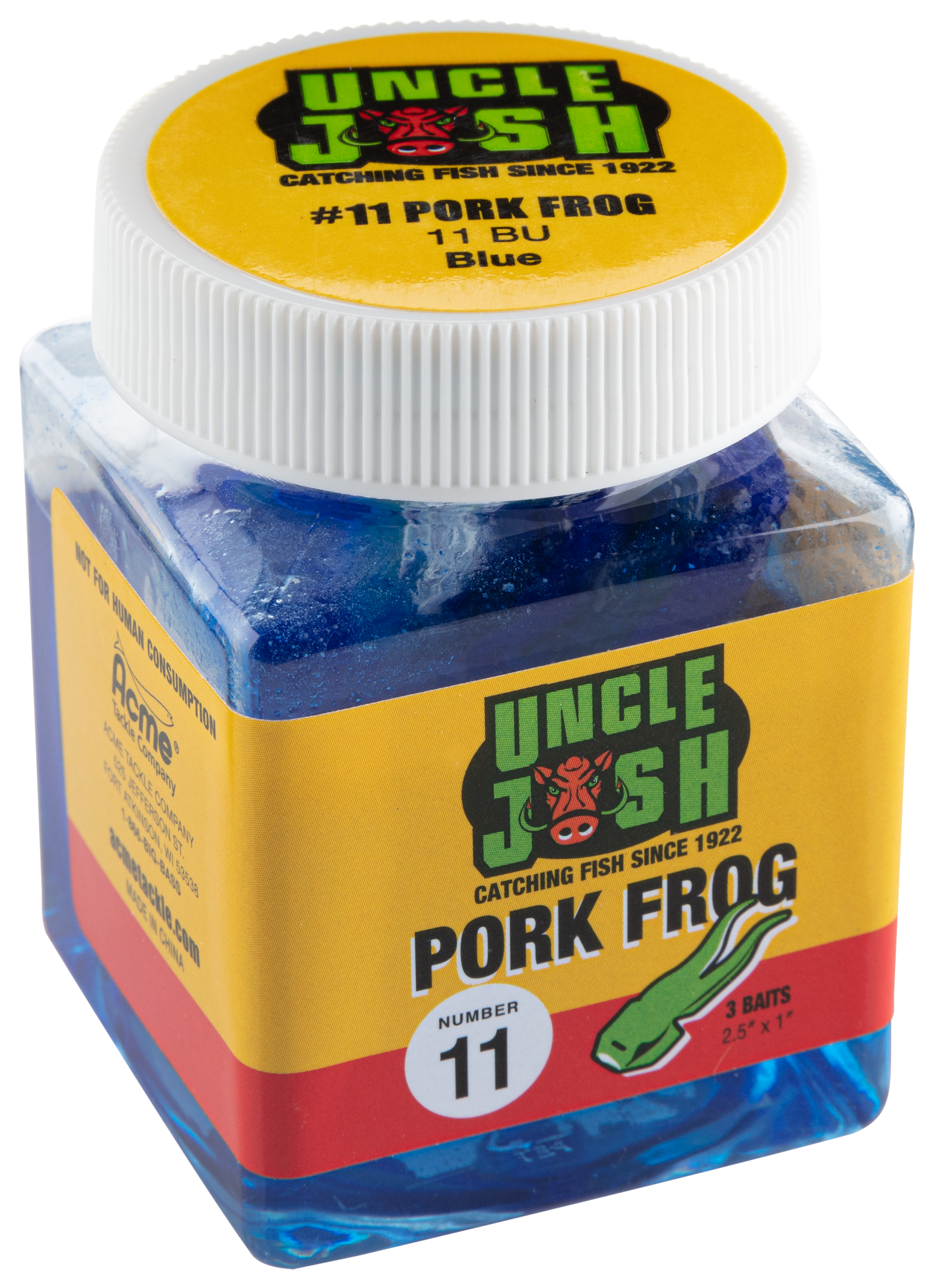 Uncle Josh Pork Frog #11 Blue