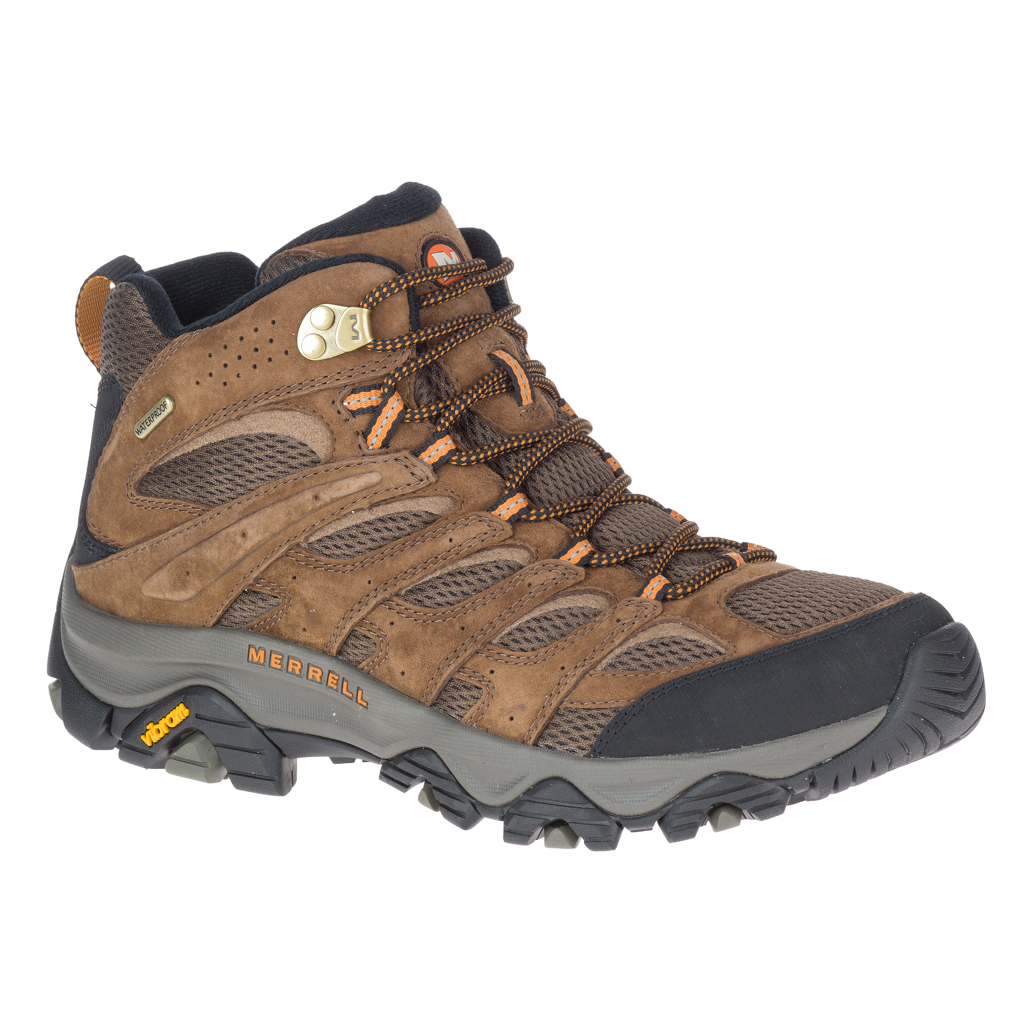 MERRELL Moab 3 Mid Waterproof Hiking Boots for Men