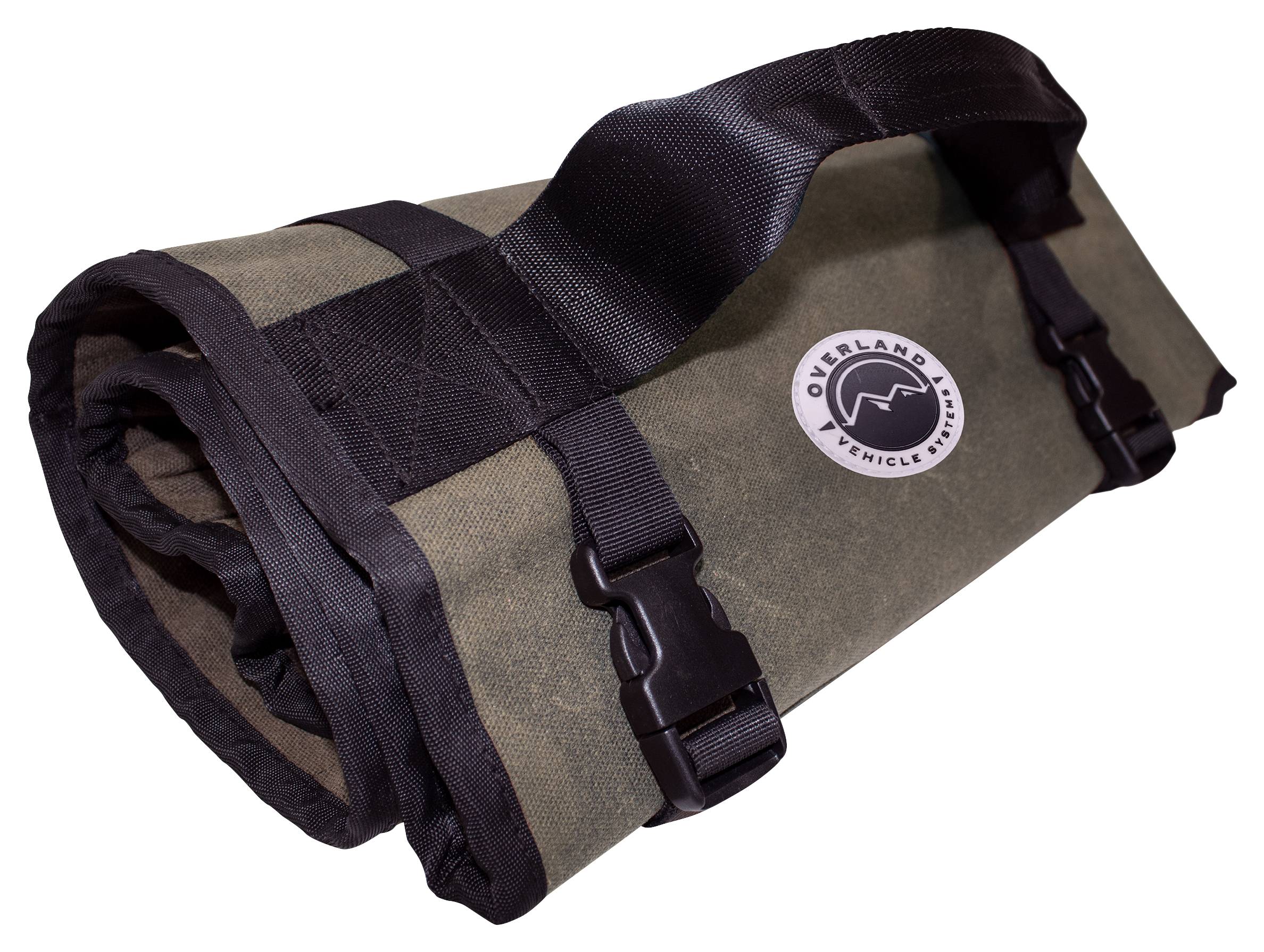 Overland Vehicle Systems Waxed Canvas Rolled Tool Bag