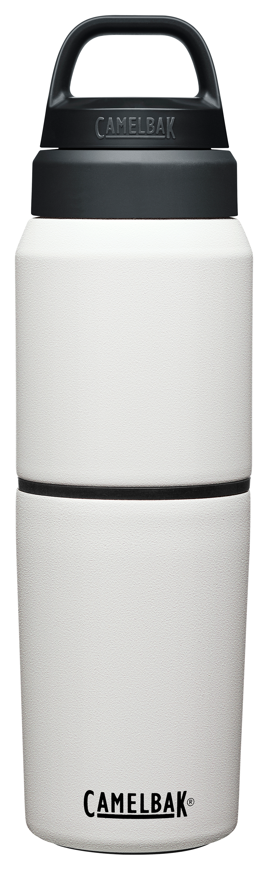 CamelBak MultiBev Vacuum-Insulated Stainless Water Bottle - White - 17 oz./