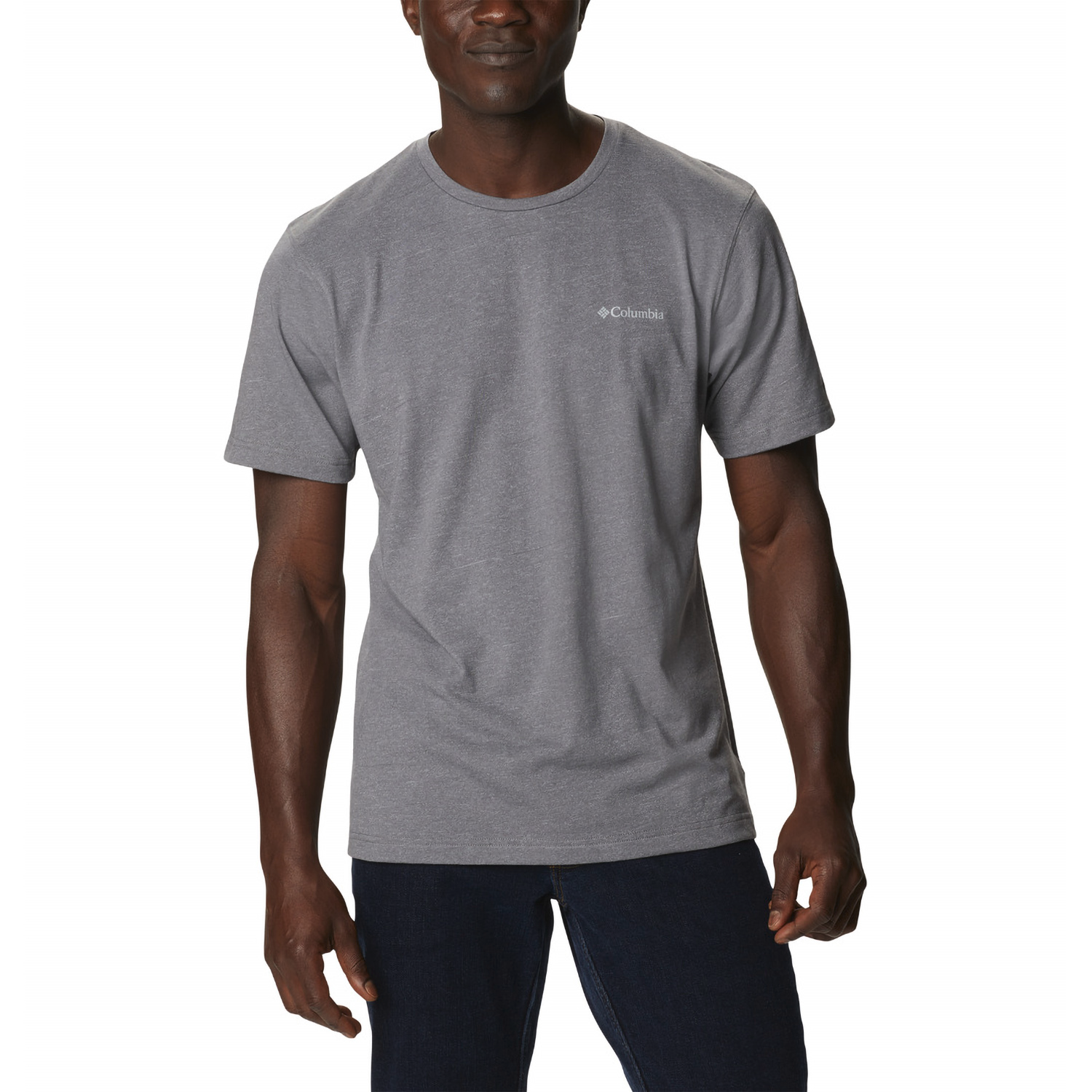 Image of Columbia Thistletown Hills Short-Sleeve Shirt - City Grey Heather