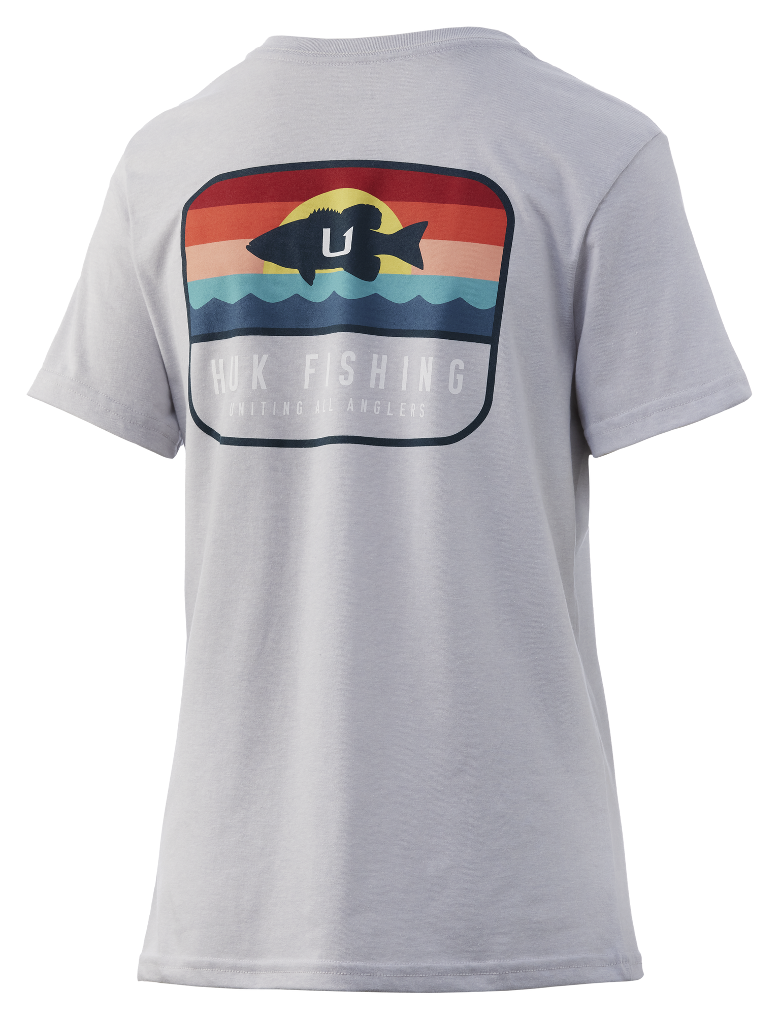 Huk Sunset Bass Short-Sleeve V-Neck T-Shirt for Ladies