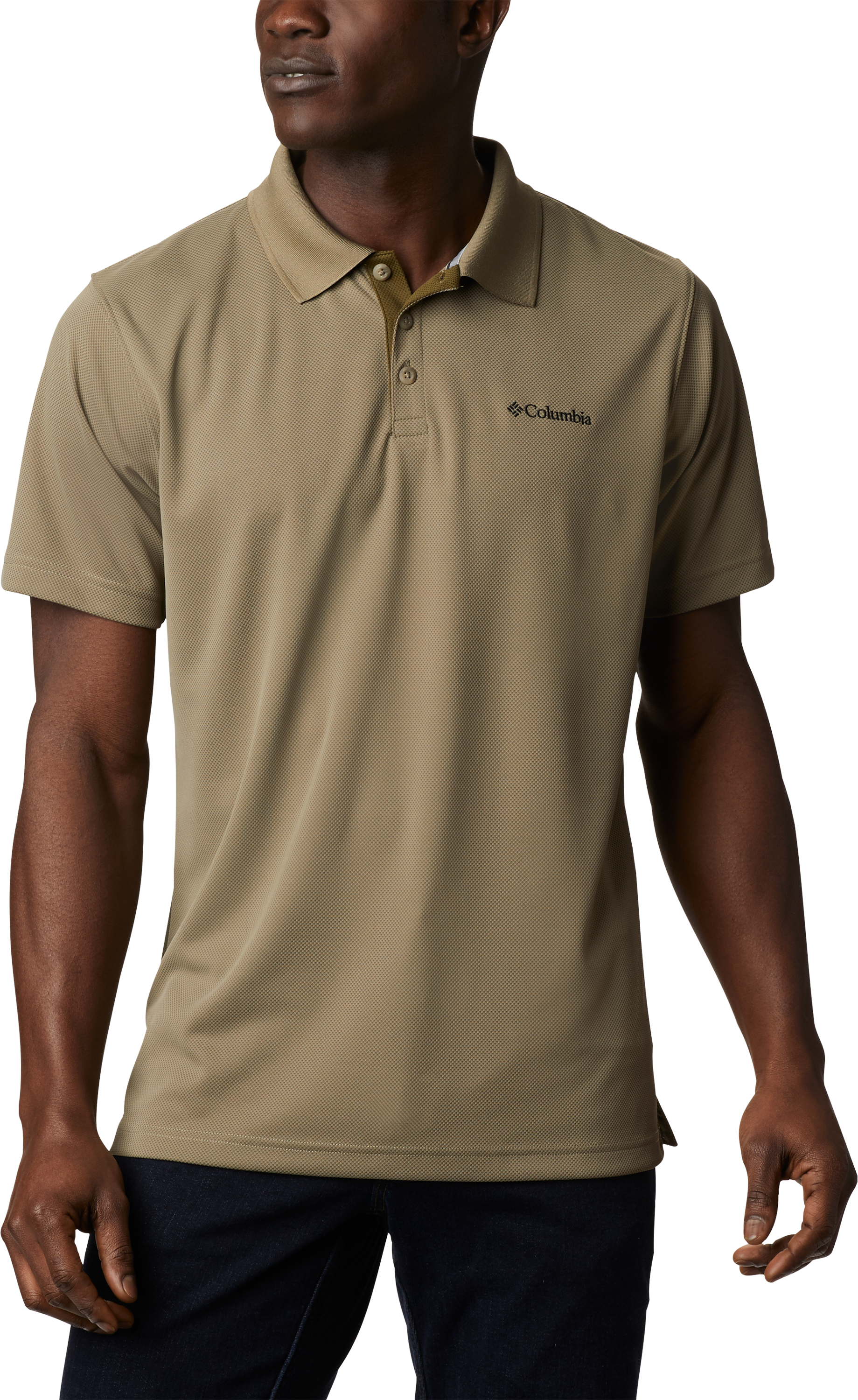 Columbia Utilizer Short-Sleeve Polo for Men - Sage - S