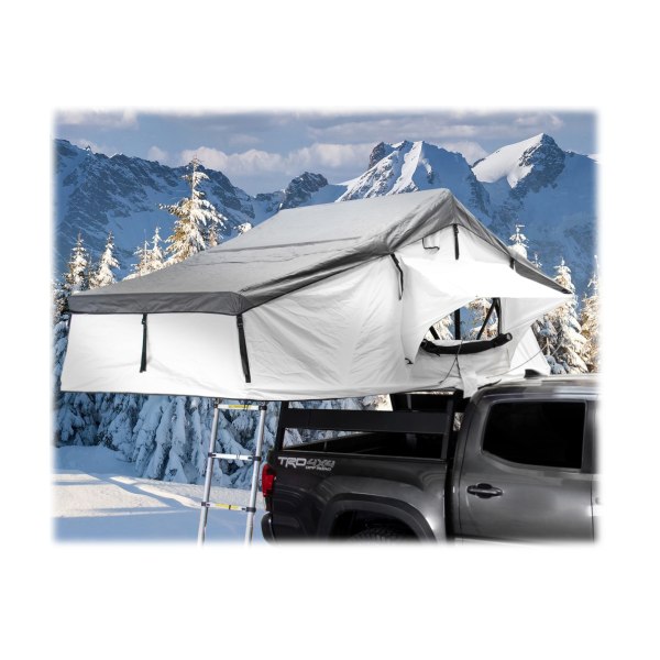 Overland Vehicle Systems Nomadic 3 Extended Roof Top Tent - White/Gray