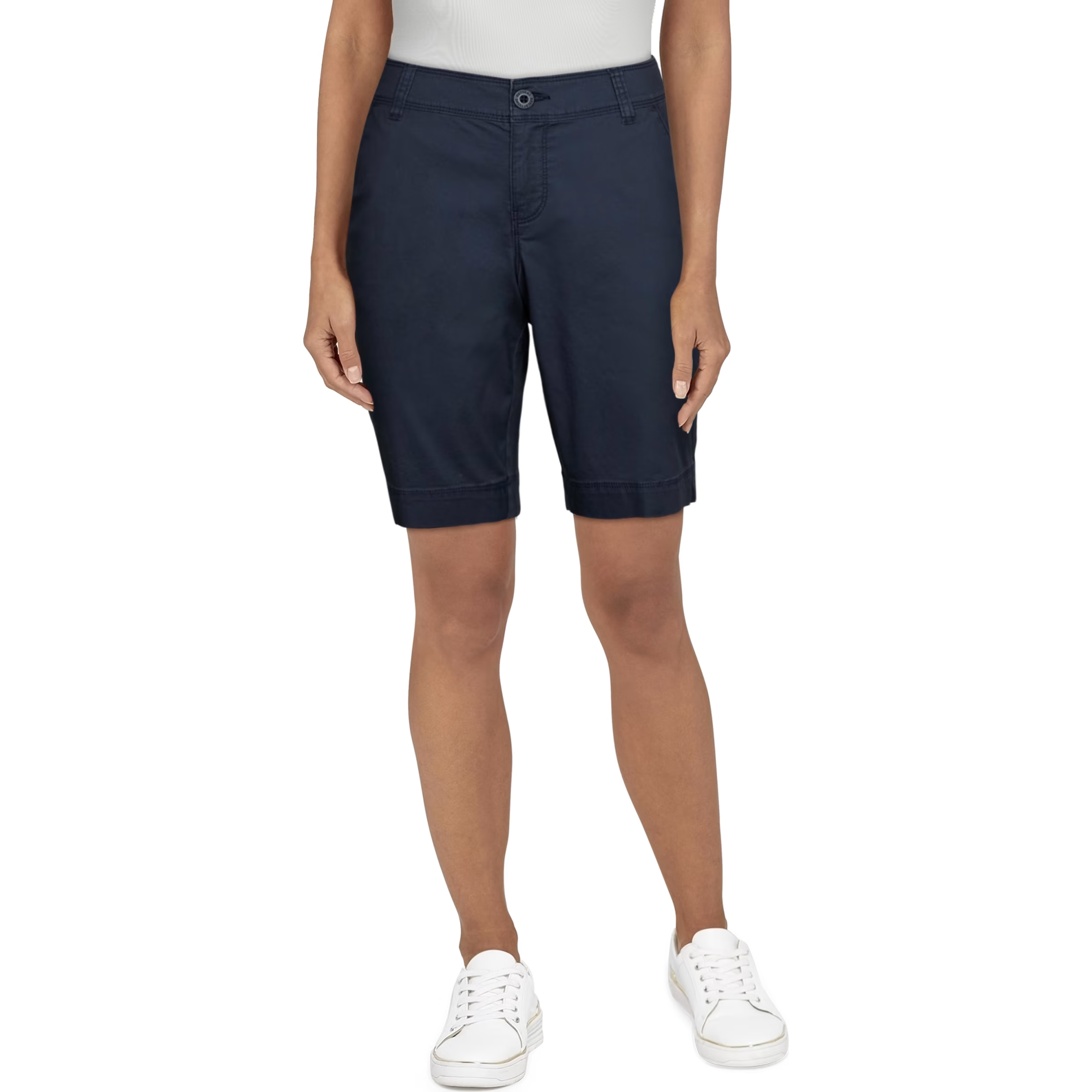 Natural Reflections Spring Valley Bermuda Shorts for Ladies - Blue Nights - 10 product image
