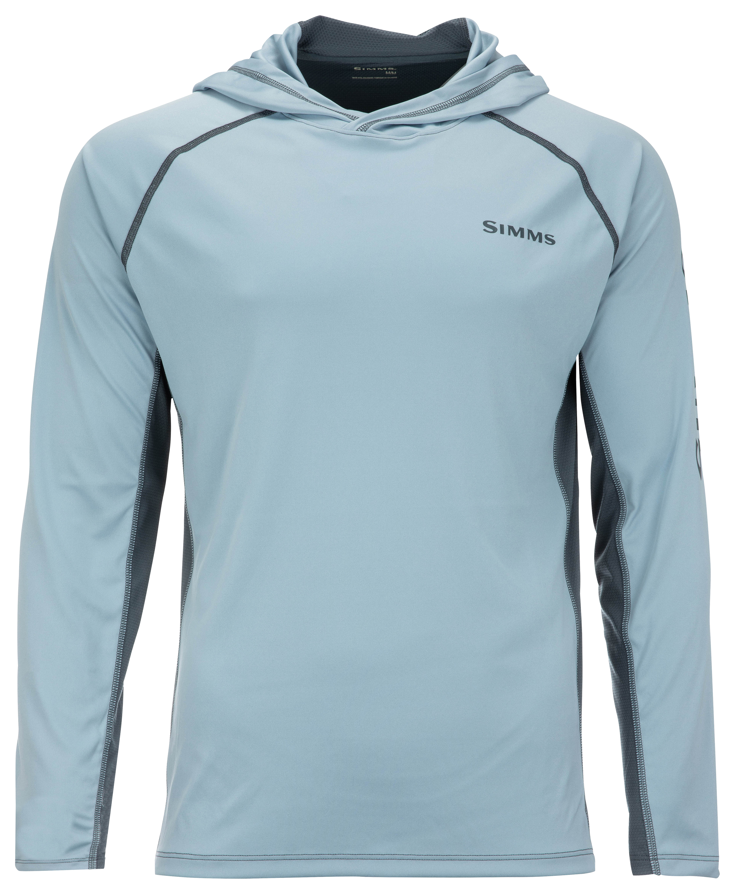 Simms SolarVent Long-Sleeve Hoodie for Men - Steel Blue/Storm - 2XL product image