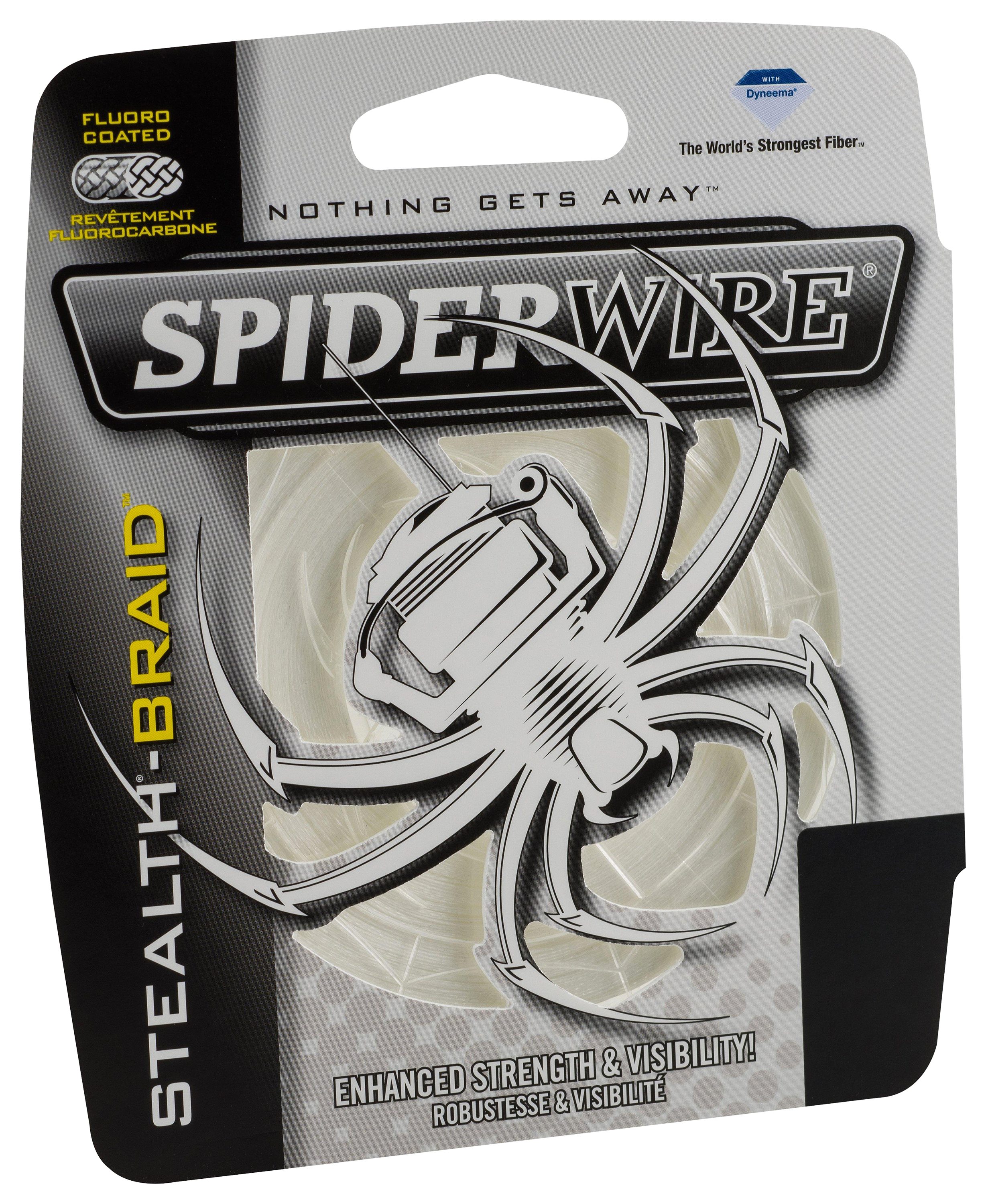 Spiderwire Stealth® Braid, Blue Camo, 50 lb, 500 yd NOB