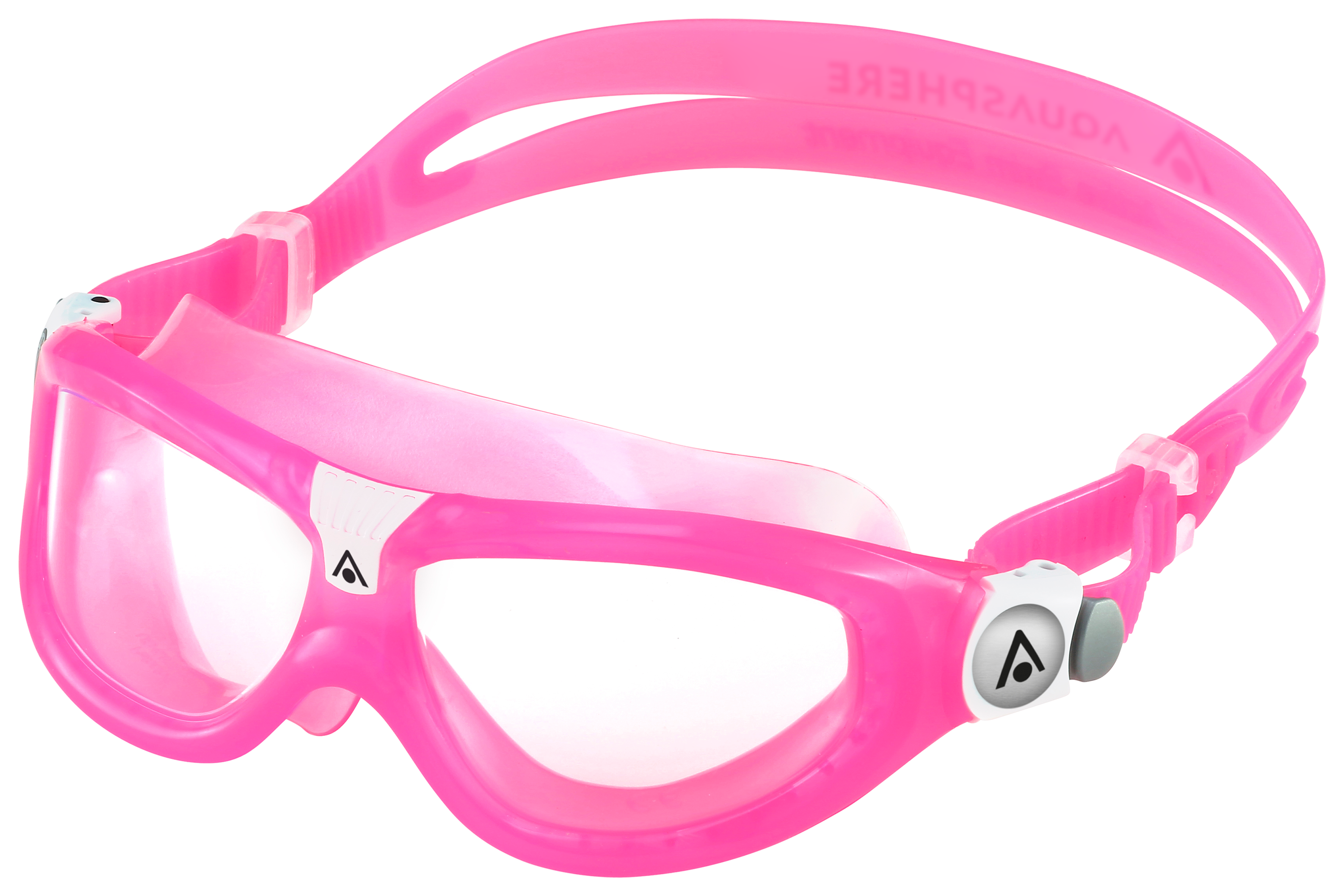 AquaSphere Seal 2 Swim Mask for Kids - Pink/Clear