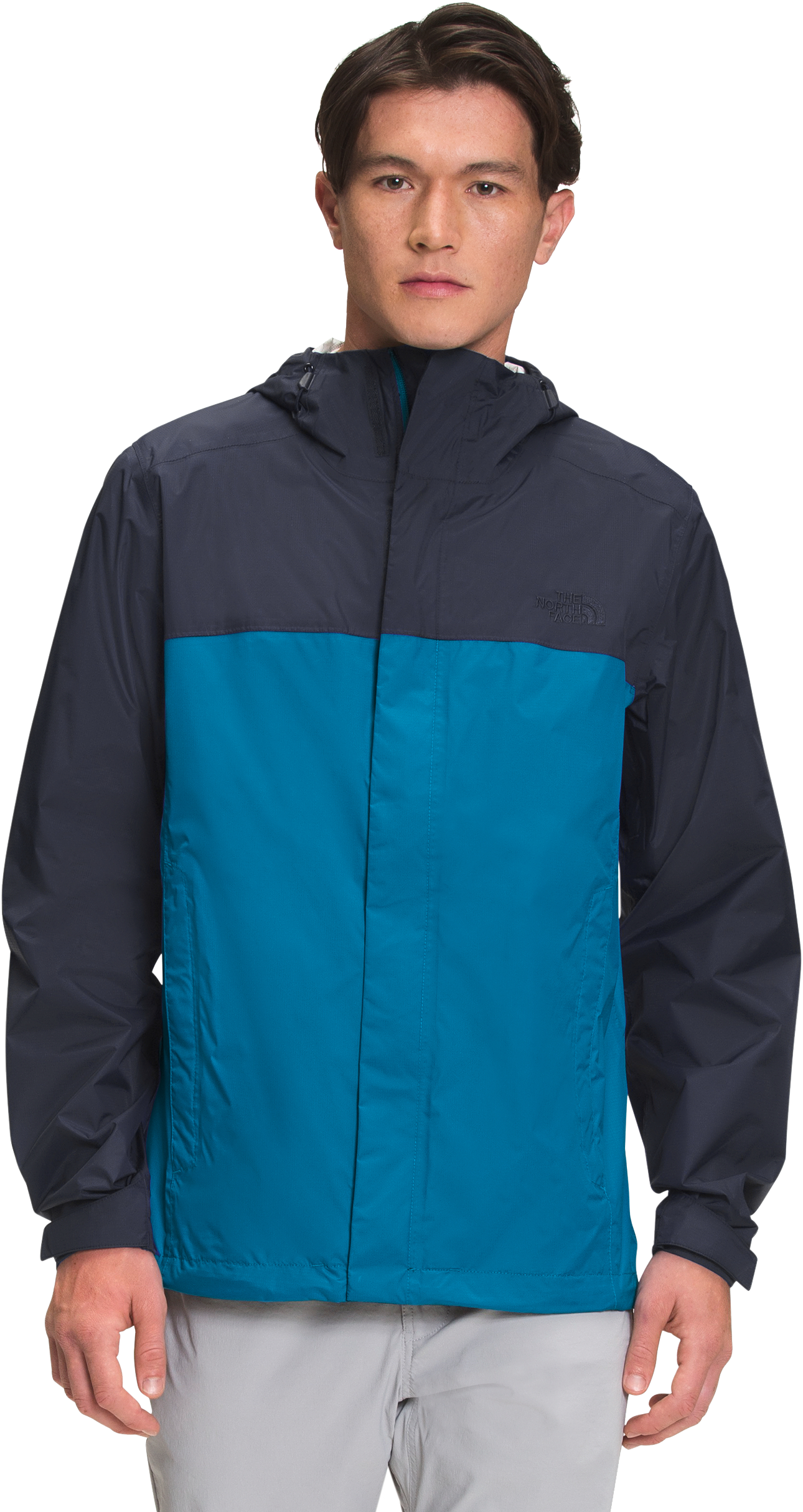 The North Face Venture 2 Jacket for Men - Aviator Navy/Banff Blue - S