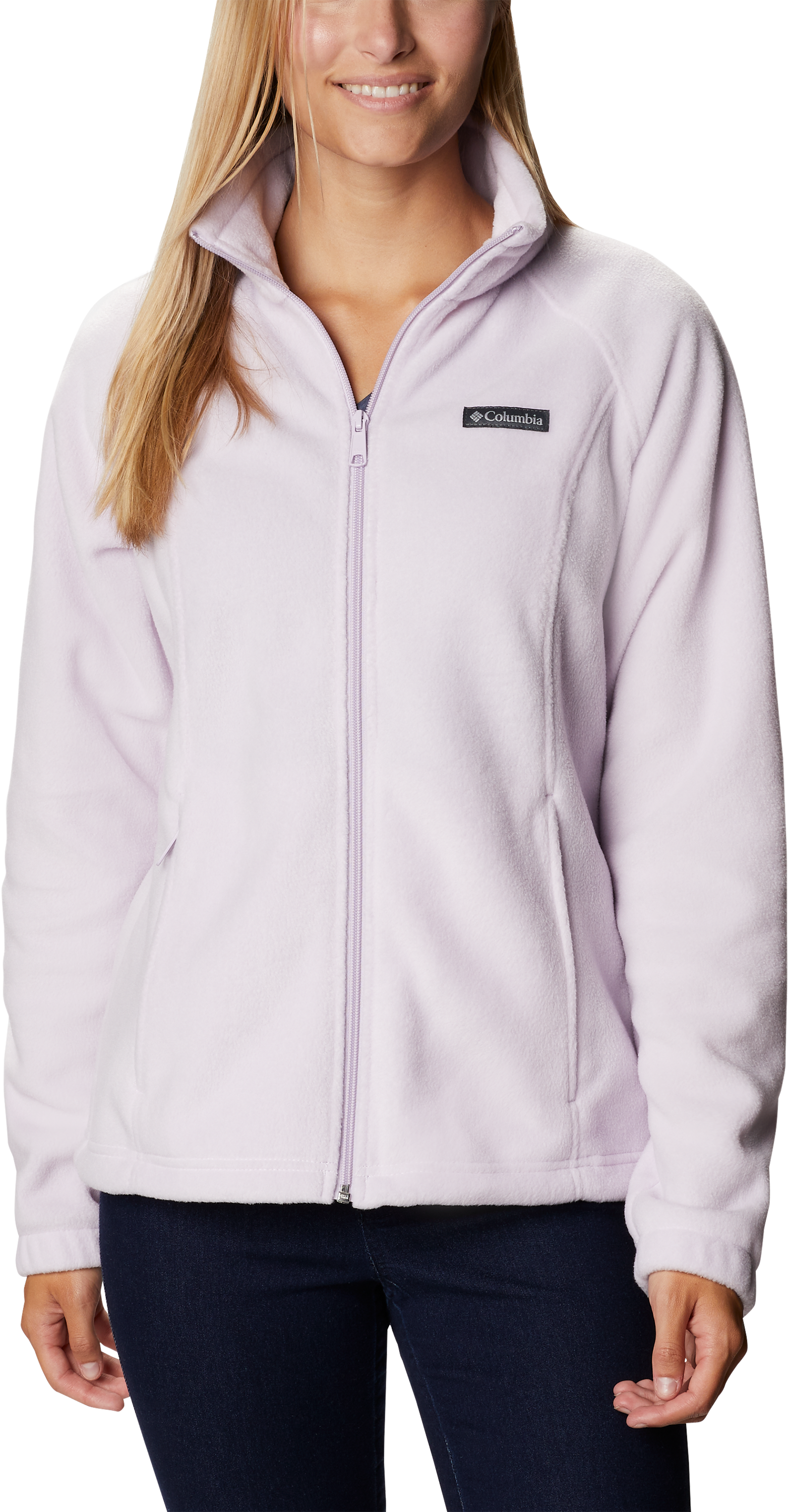 Columbia Benton Springs Full-Zip Fleece Jacket for Ladies - Pale Lilac - L product image