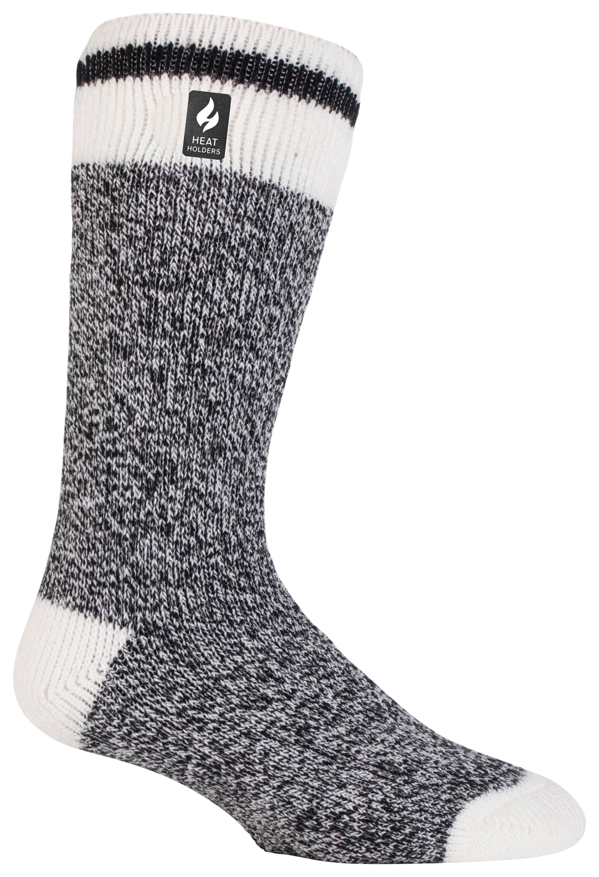 HEAT HOLDERS Bunting LITE Block Twist Crew Socks for Men