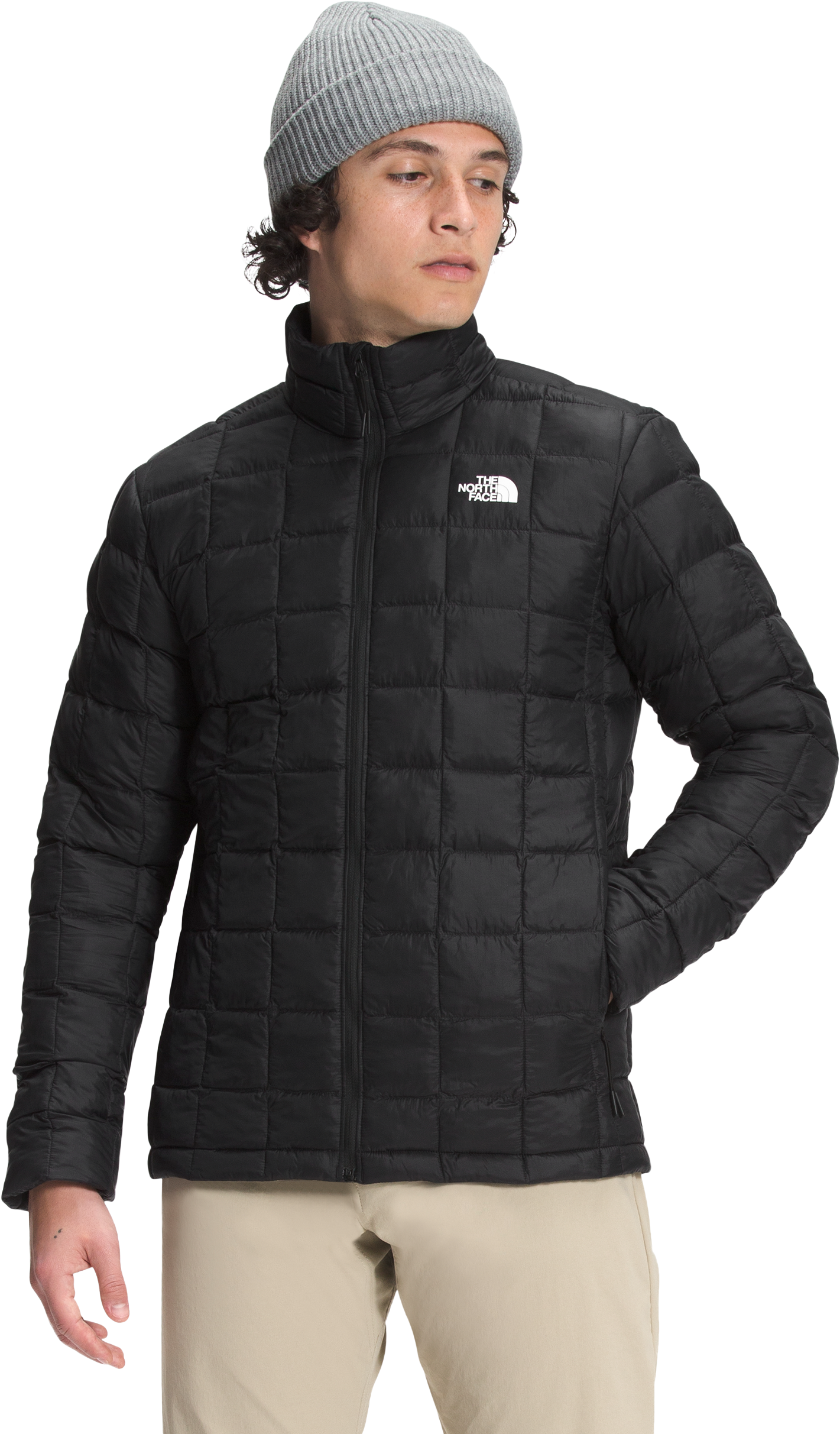 The North Face ThermoBall Eco Quilted Jacket for Men - TNF Black - 3XL