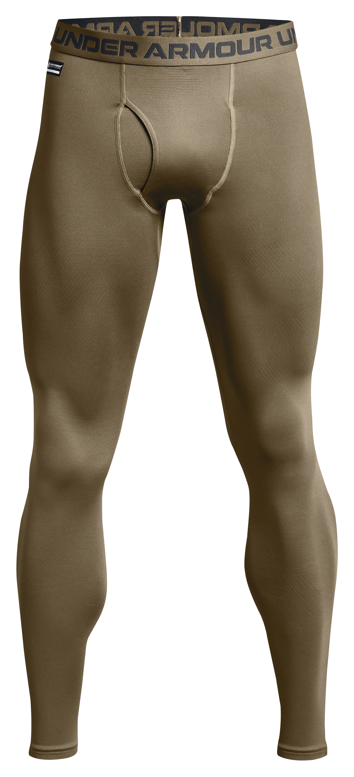 Image of Under Armour Tactical ColdGear INFRARED Base-Layer Bottoms for Men - Federal Tan/Federal Tan - L