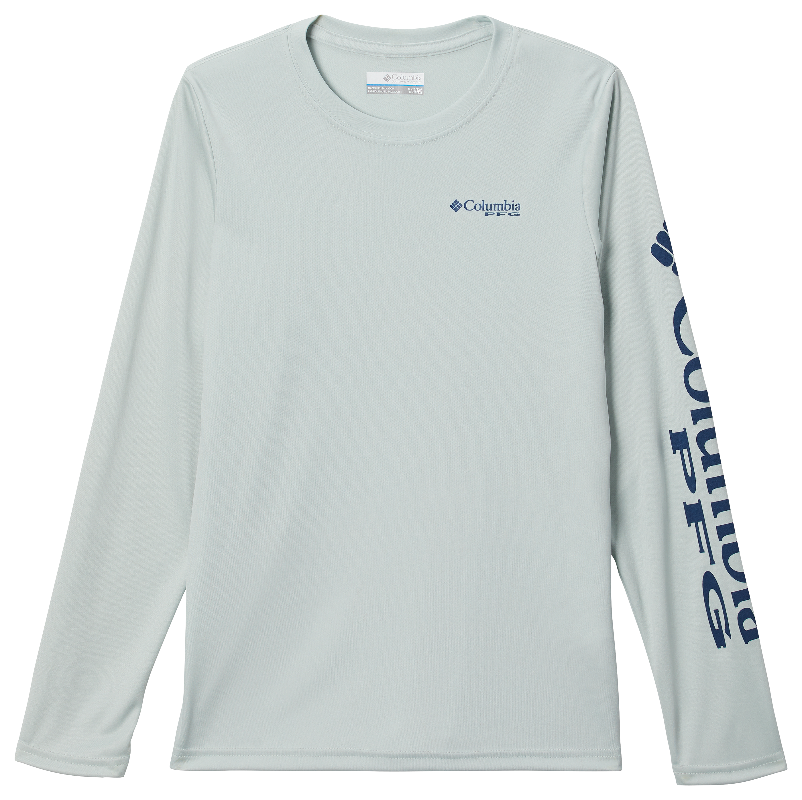 Columbia Terminal Tackle Long-Sleeve Shirt for Kids - Cool Green - L