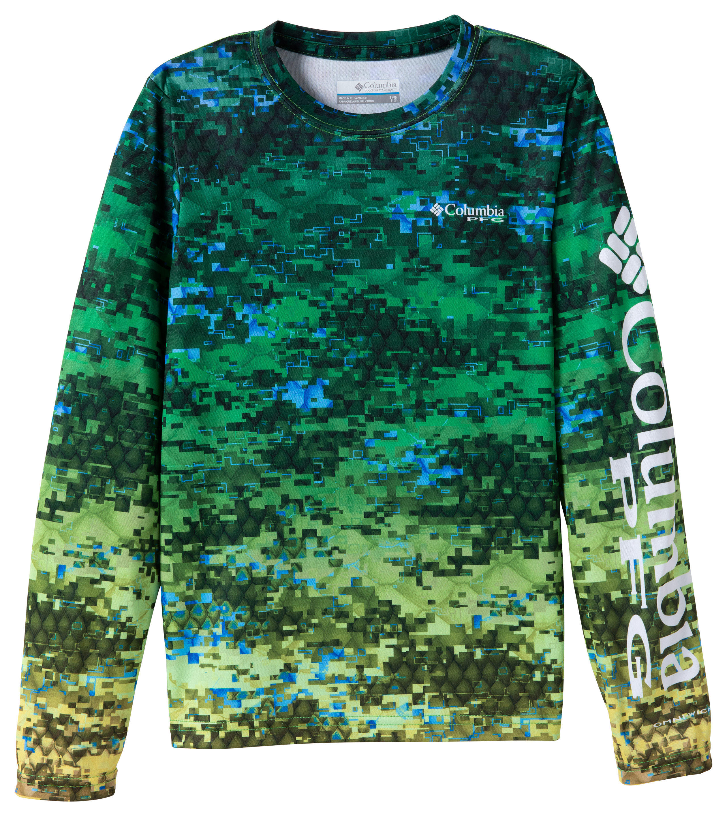 Columbia Super Terminal Tackle PFG Digi Fade Print Long-Sleeve T-Shirt for 