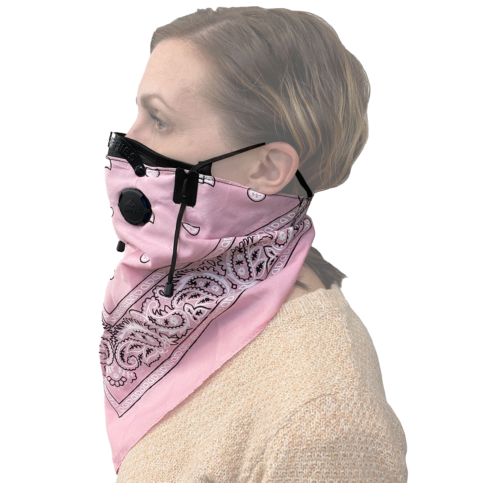 Image of ATV Tek Bandana Dust Mask - Pink