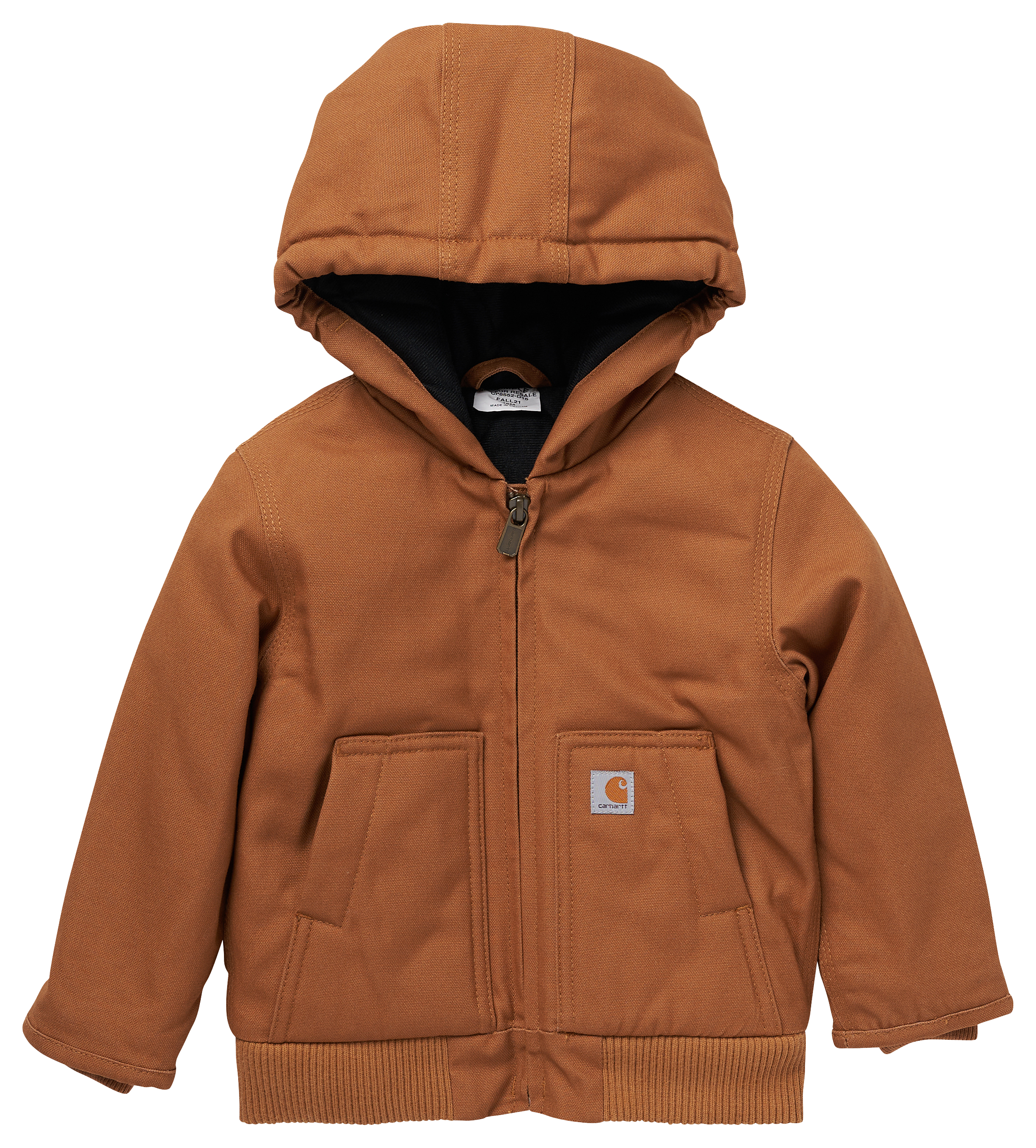Carhartt Canvas Insulated Hooded Active Jacket for Babies or Toddlers