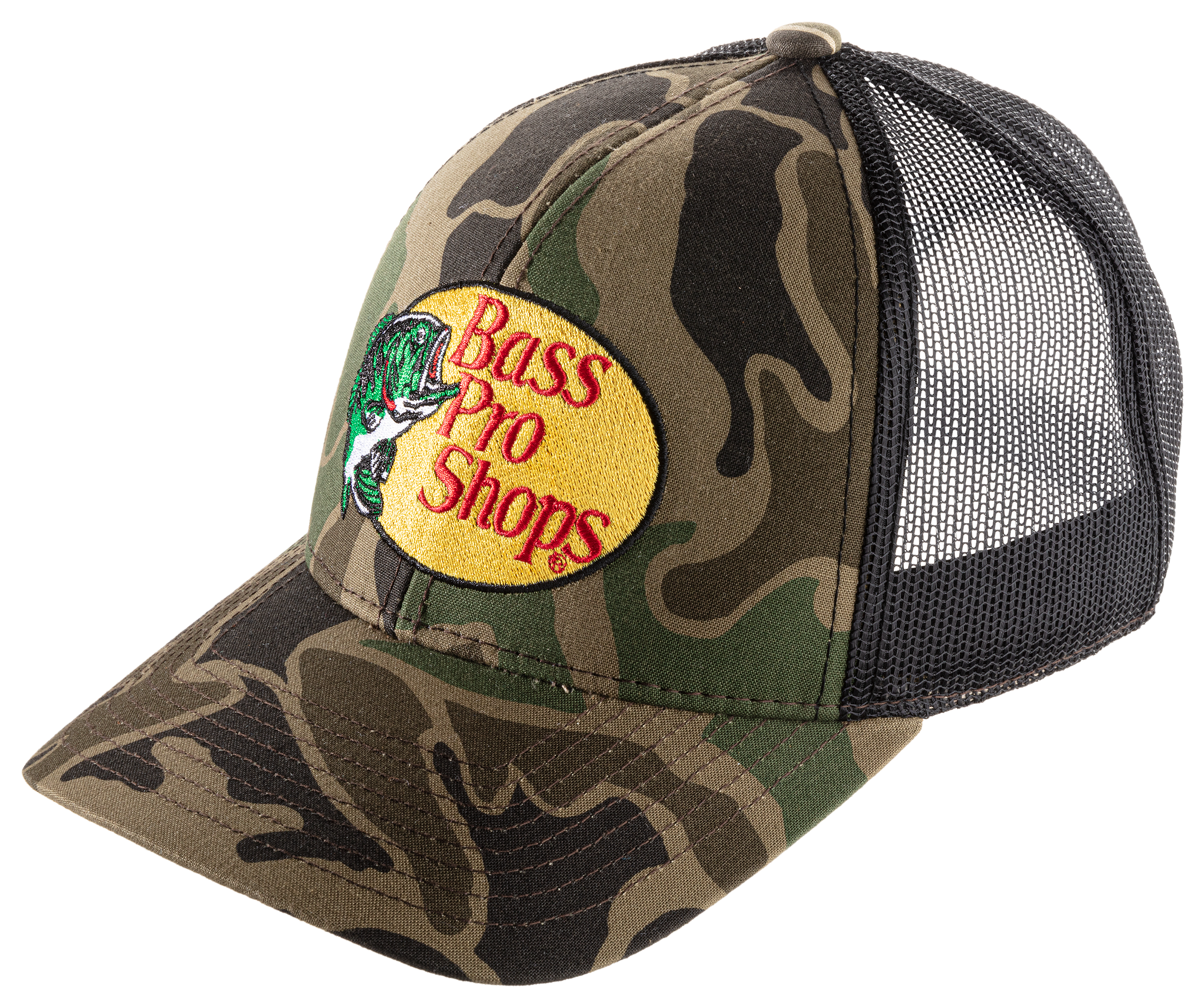 Bass Pro Shops Embroidered Logo Mesh-Back Cap