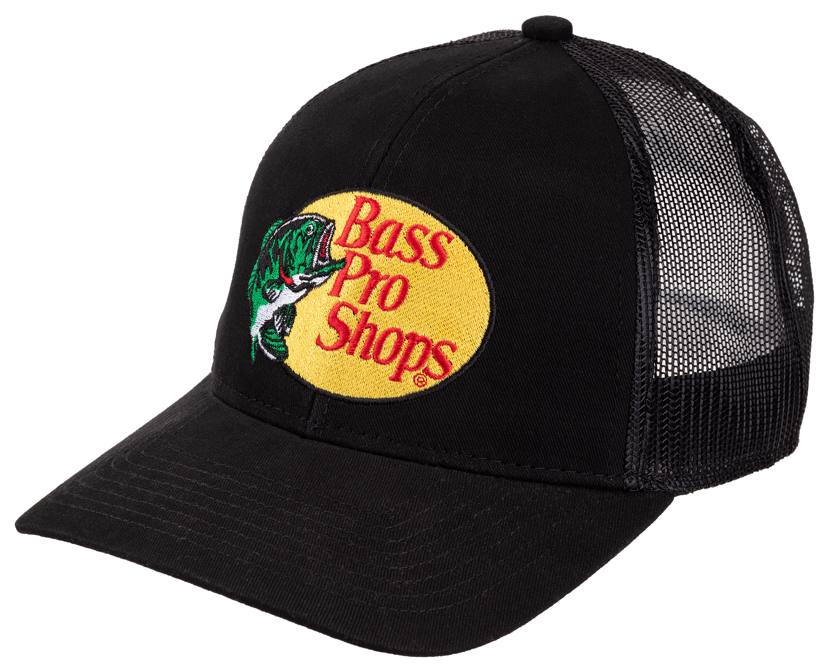 Bass Pro Shops Hat Logo Mesh Fishing Hunting Trucker Cap Snapback