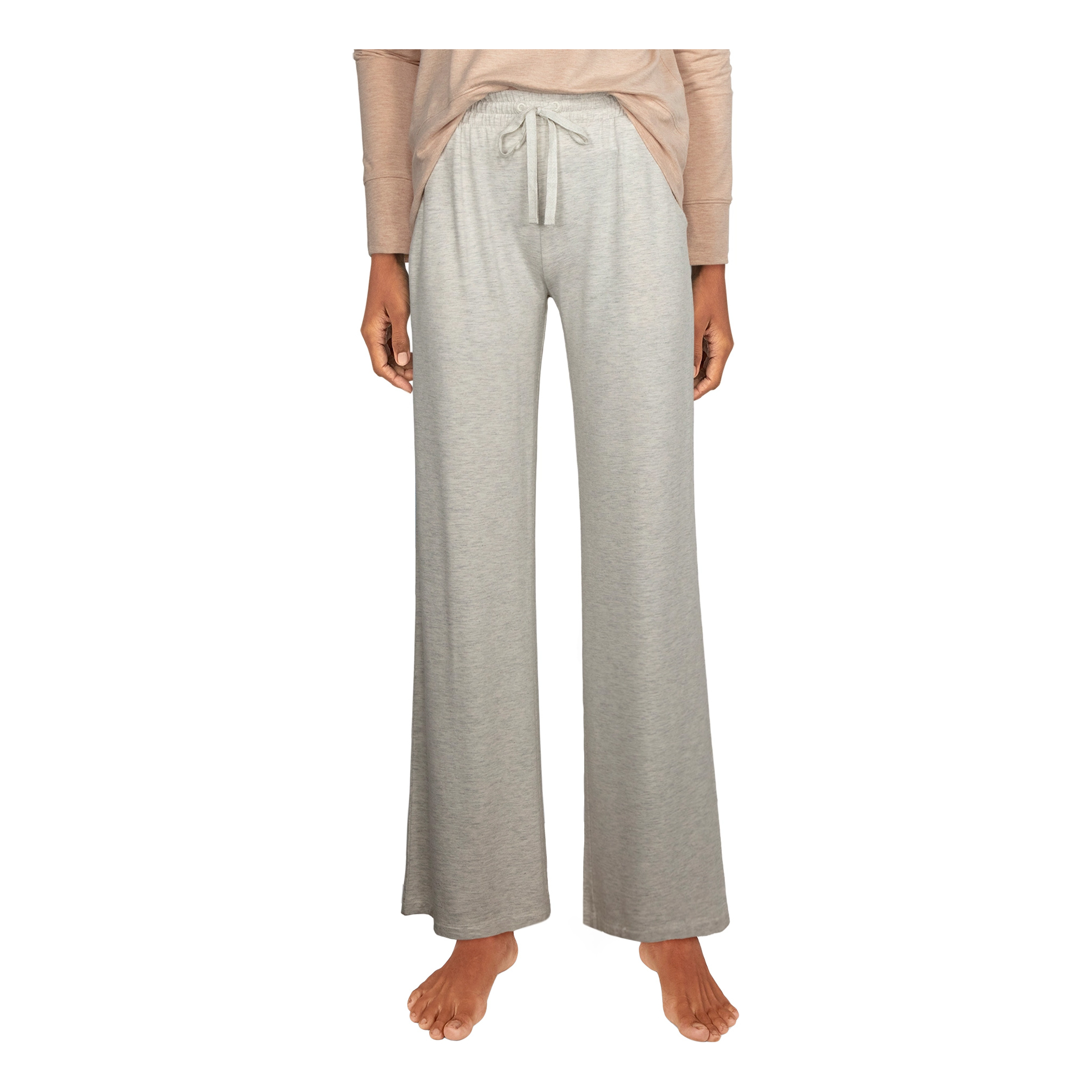 Natural Reflections® Women's Heather Wide-Leg Lounge Pants Bass