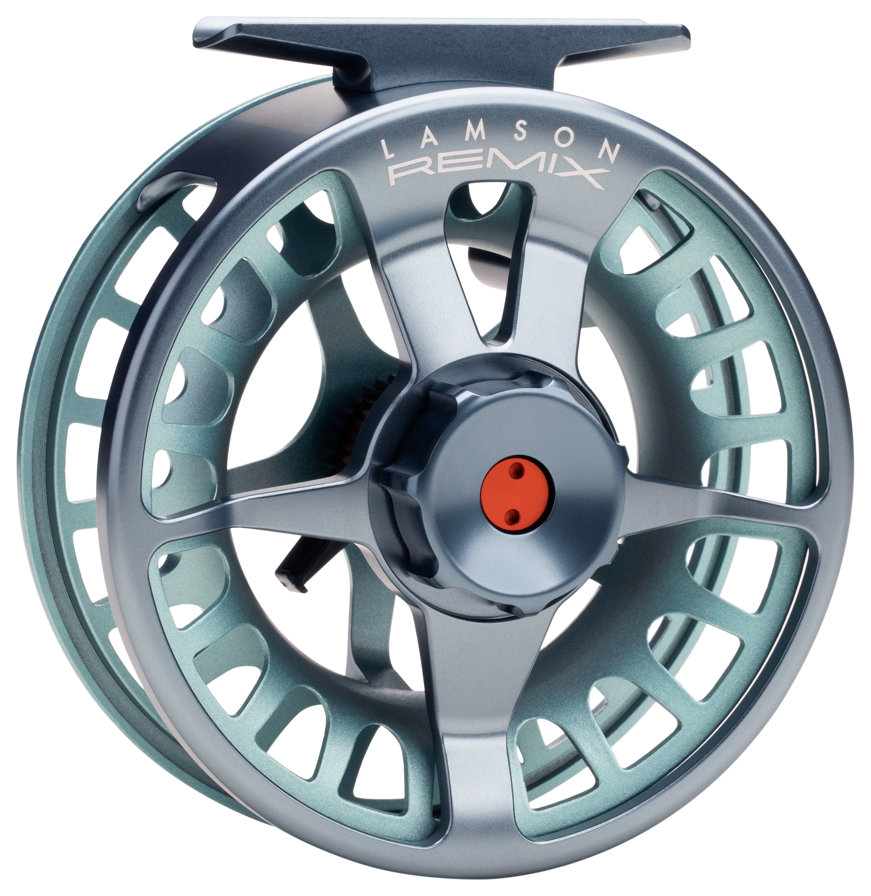 Waterworks Lamson Remix Fly Reel - Glacier - 2/3/4 - 100784682-3281089 - Fishing A unique hybrid, the Waterworks Lamson Remix Fly R sku 100784682-3281089
