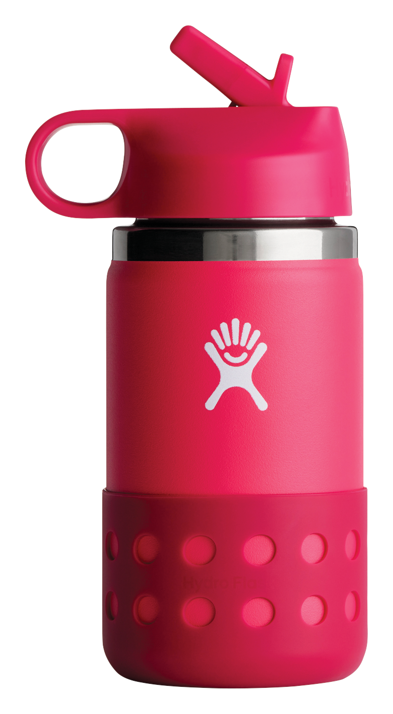 Hydro Flask 12oz Kids Wide Mouth Straw 335ml Water Bottle - Water Bottles -  Fitness Accessory - Fitness - All