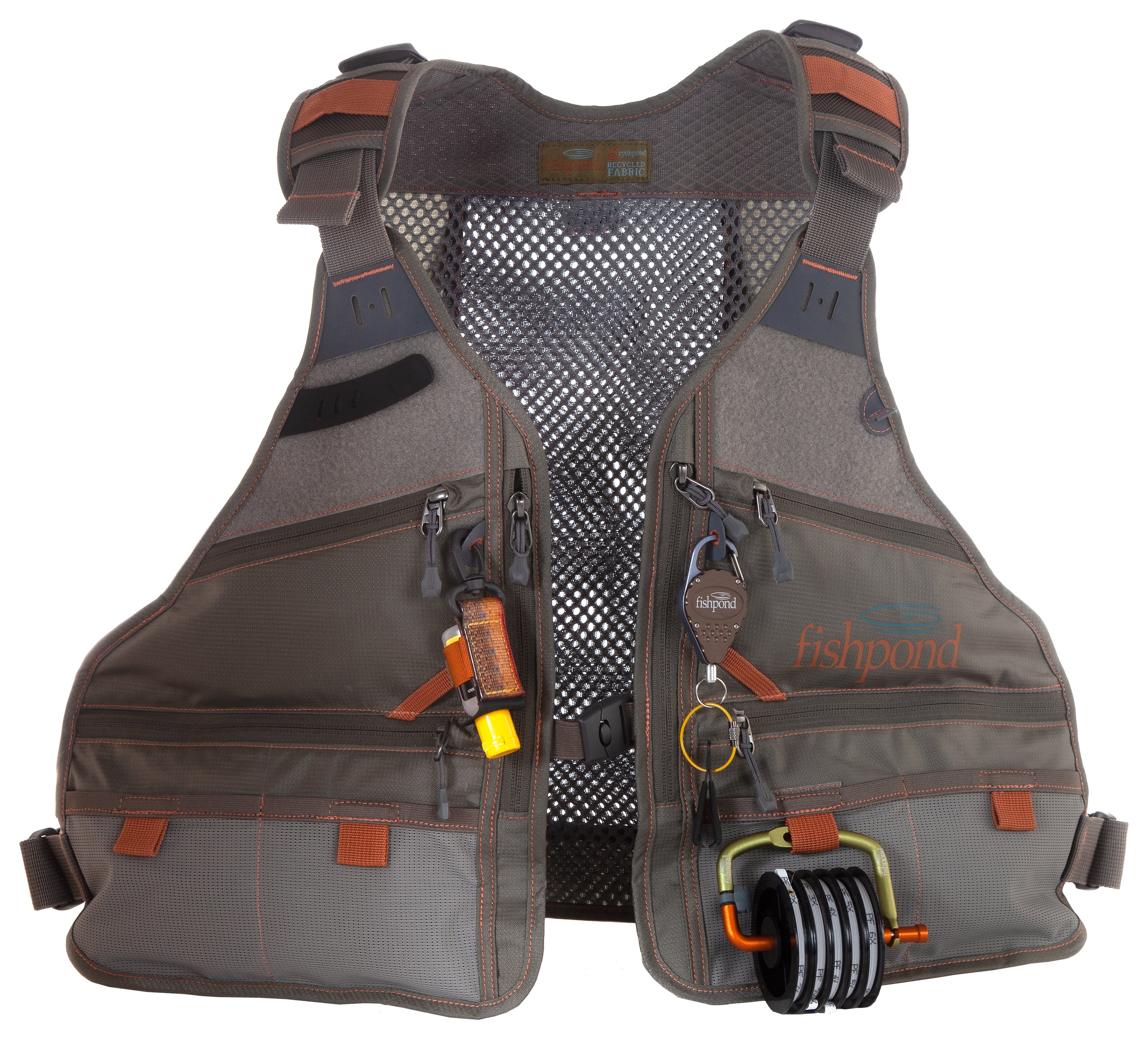 Fly Fishing Vest Adjustable Tackle Rod Holder Organizer Backpack Outdoor 
