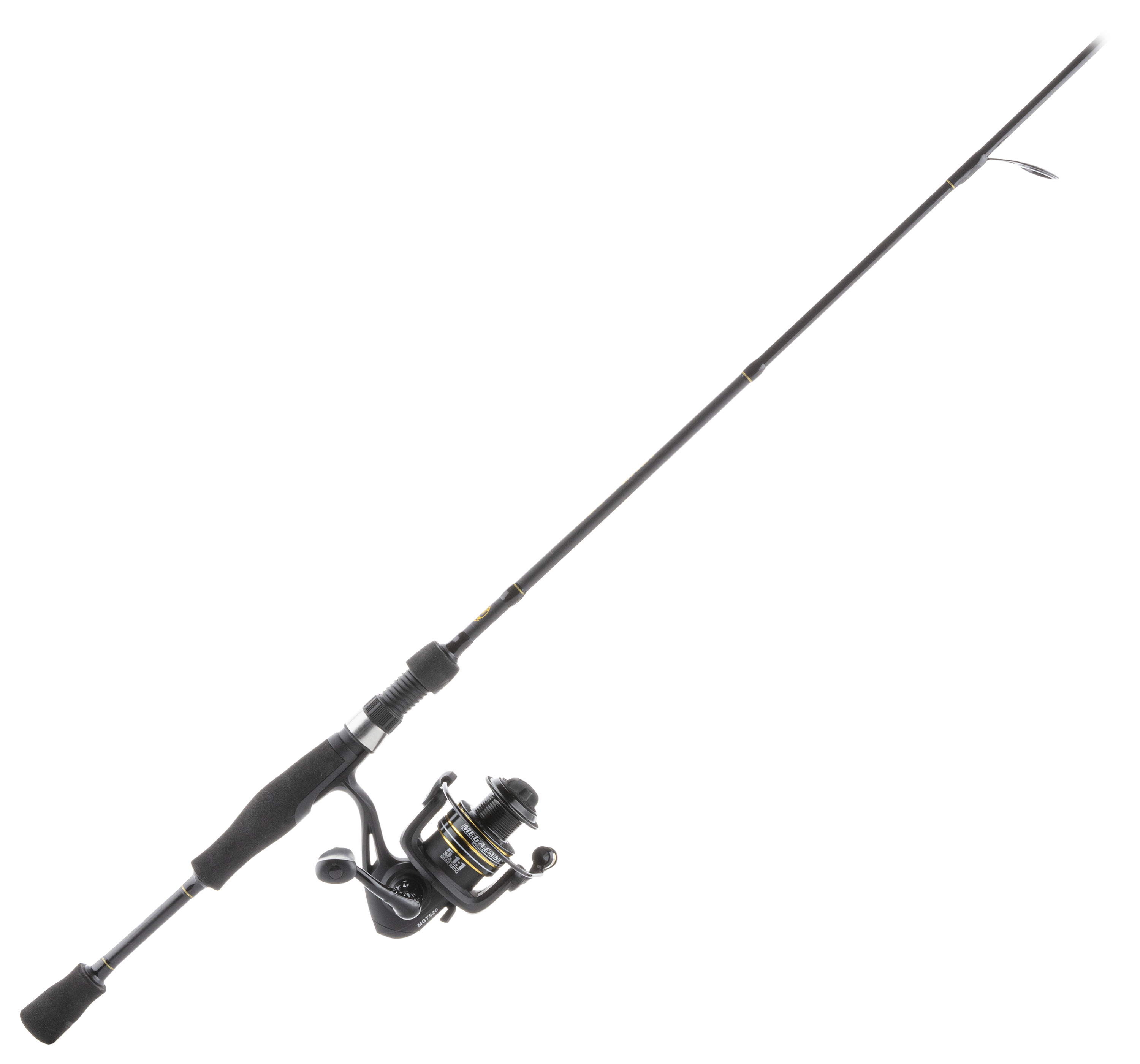 Bass Pro Shops MegaCast Spinning Combo - 5.1:1 - 10 - 5'6" - Light