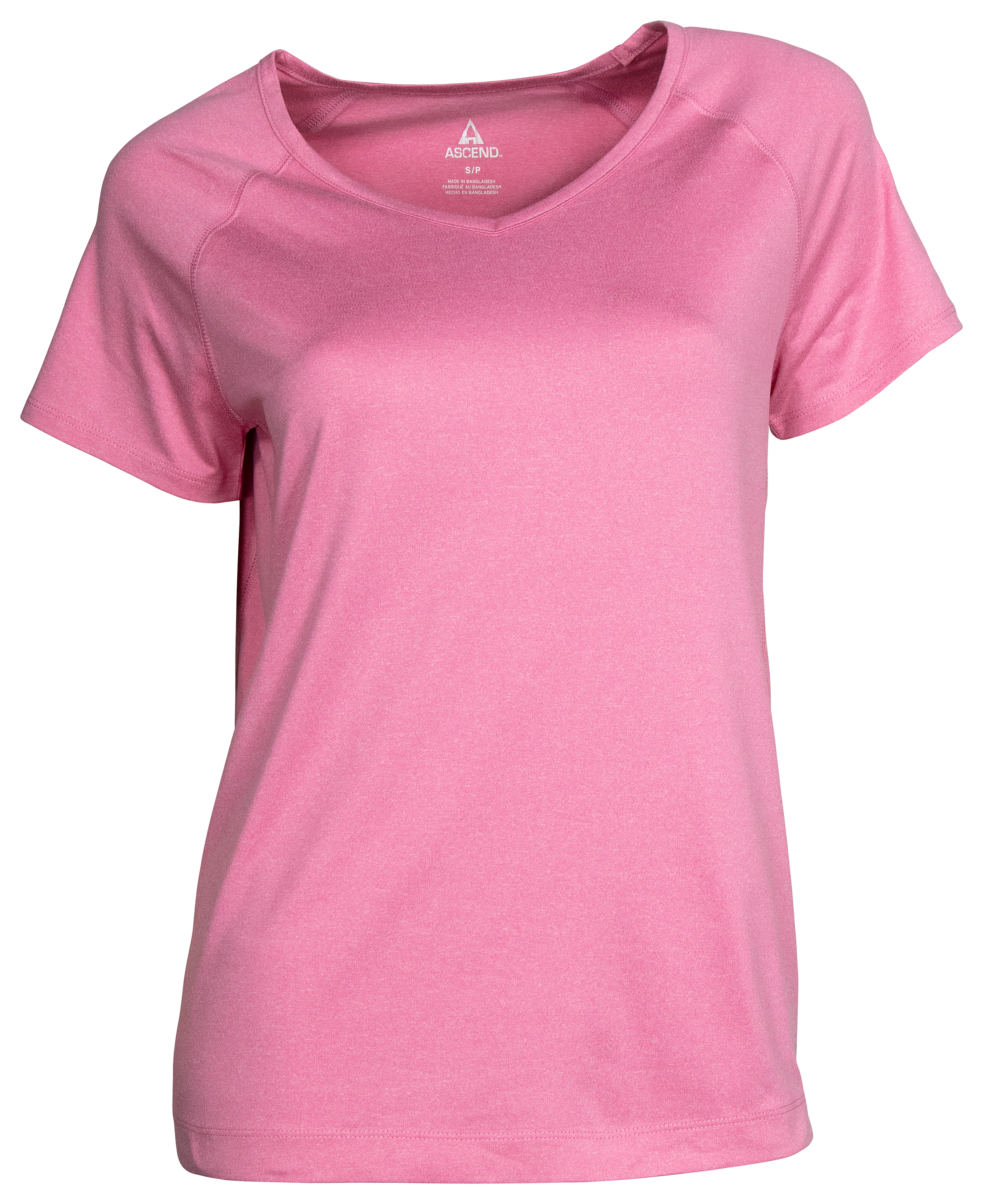 Ascend Raglan Performance Short-Sleeve T-Shirt for Ladies - Ibis Rose - XL product image